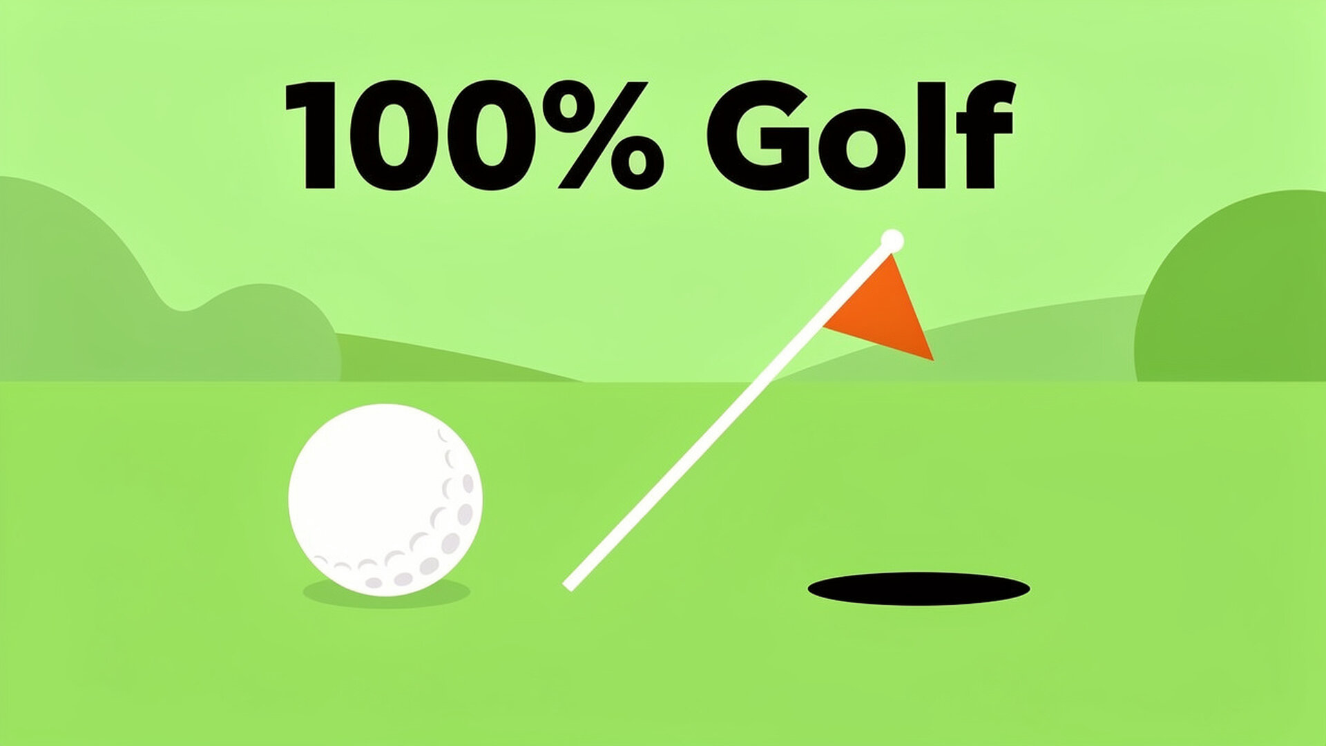 100% Golf - Simulador Golfe jogo