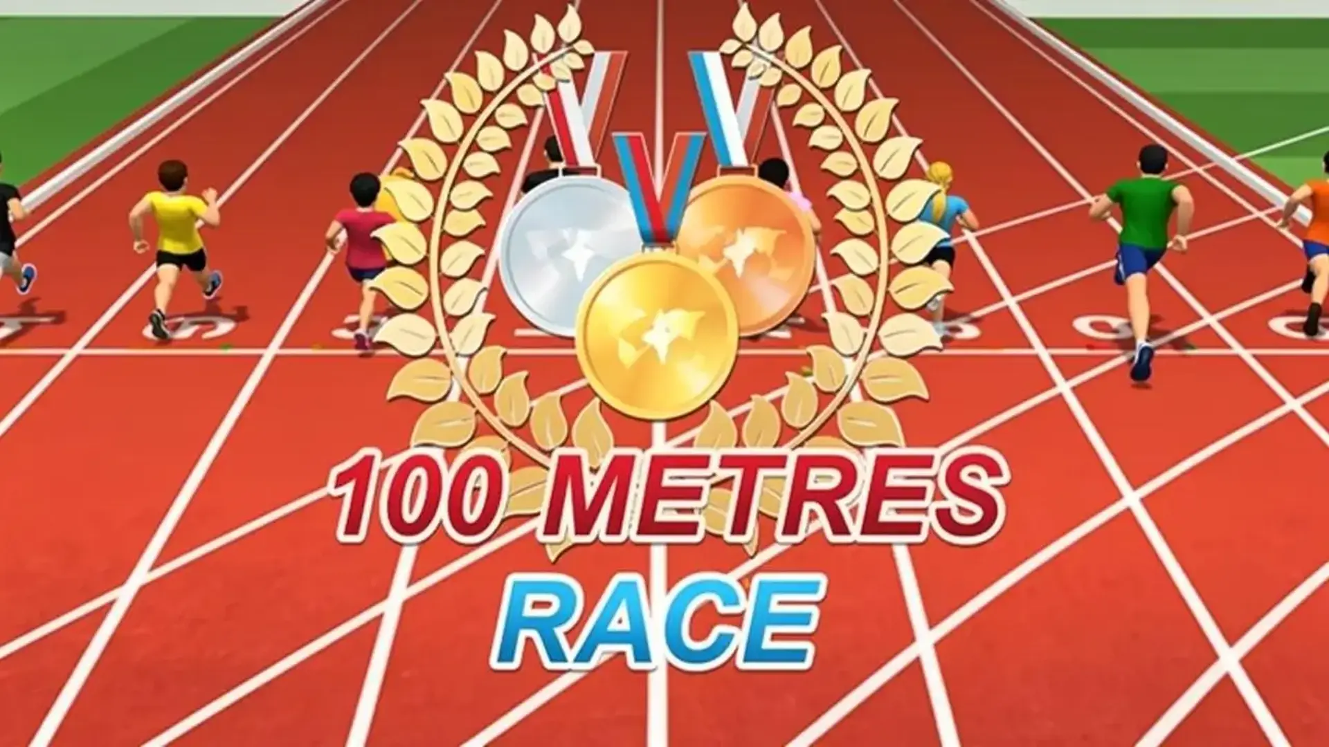 100 Metres Race - Simulador Atletismo jogo