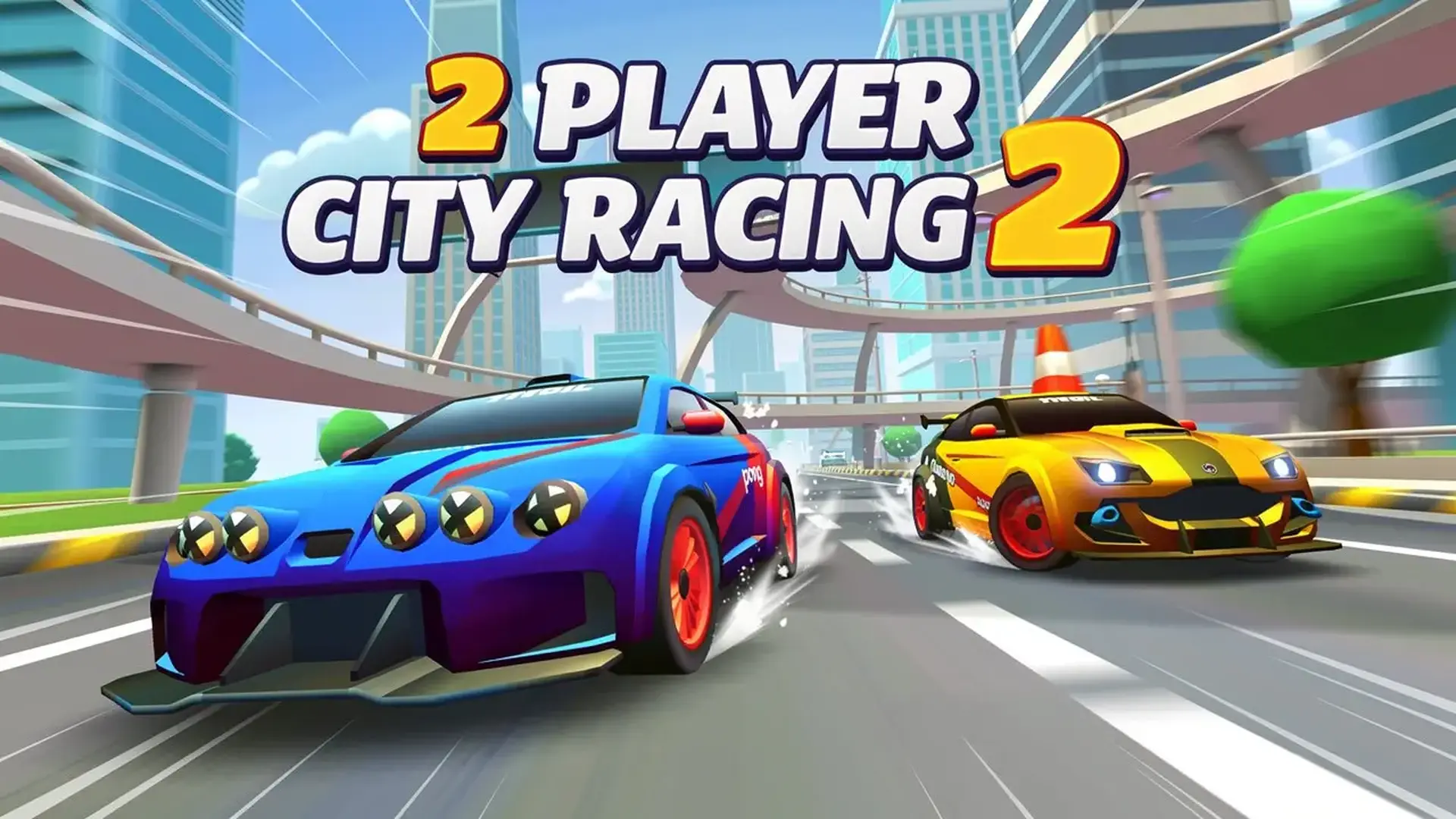 2 Player City Racing 2 - Carreras 3D juego