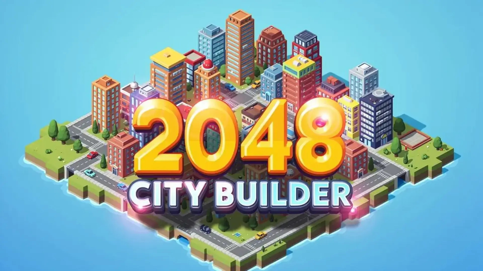 2048 City Builder - لعبة ألغاز بناء المدن 2048