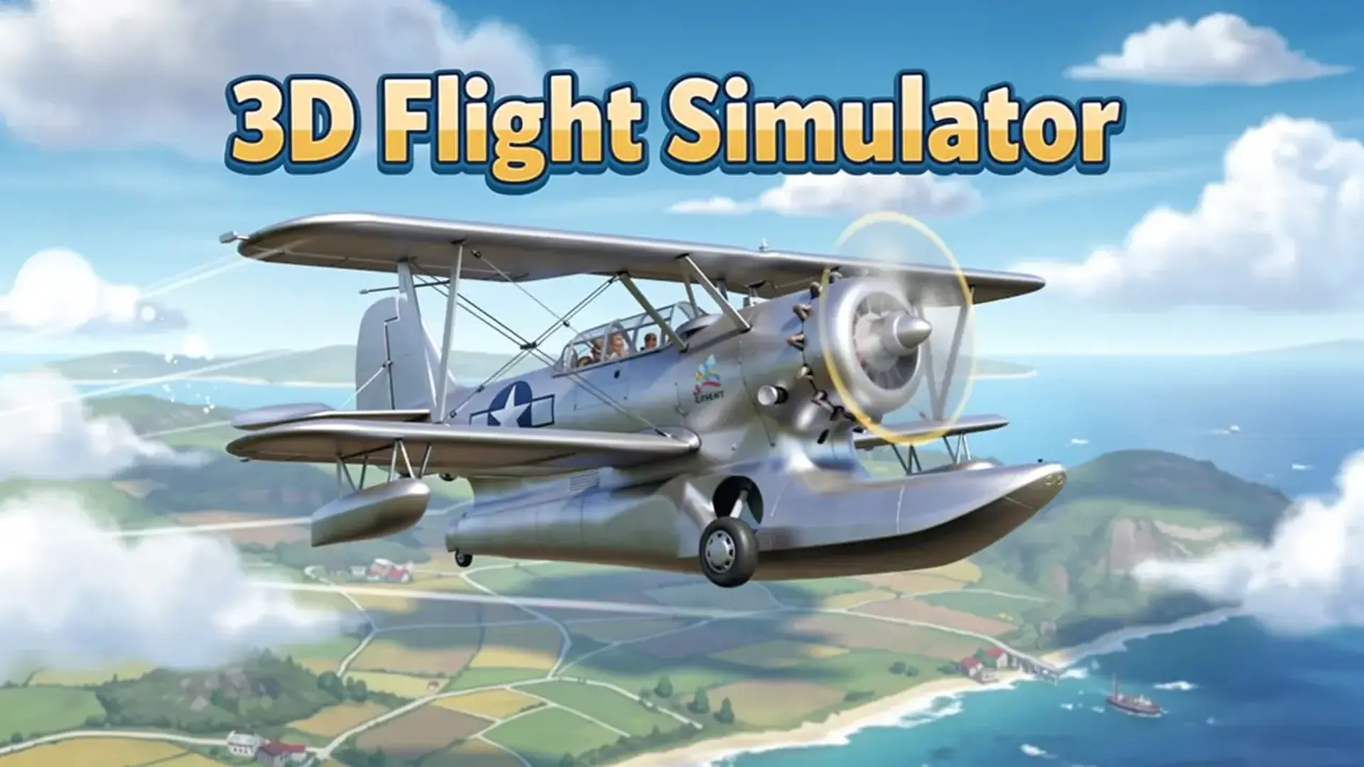 3D Flight Simulator - Авиасимулятор игра