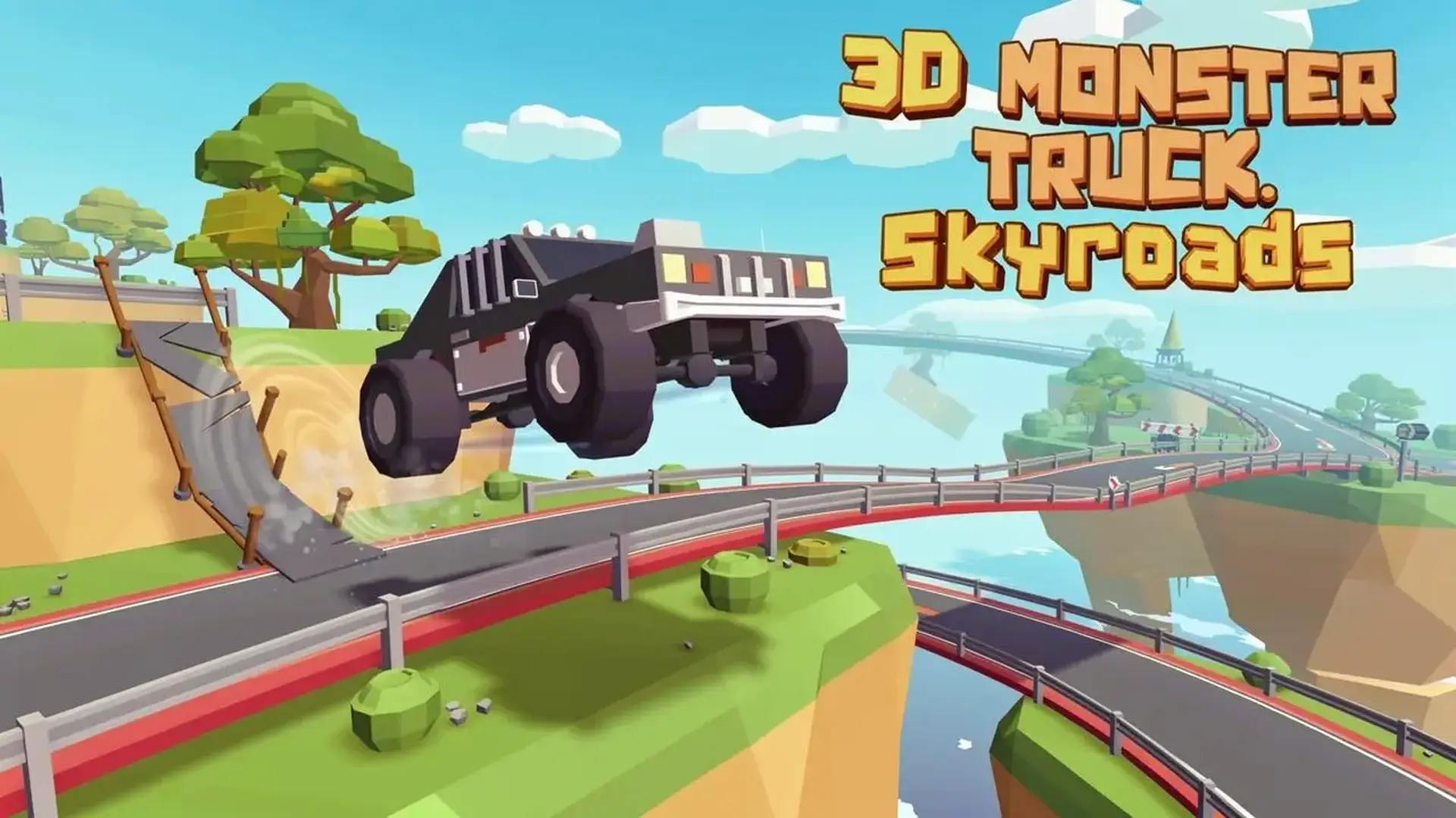 3D Monster Truck: Skyroads - Carreras 3D Monster Trucks juego