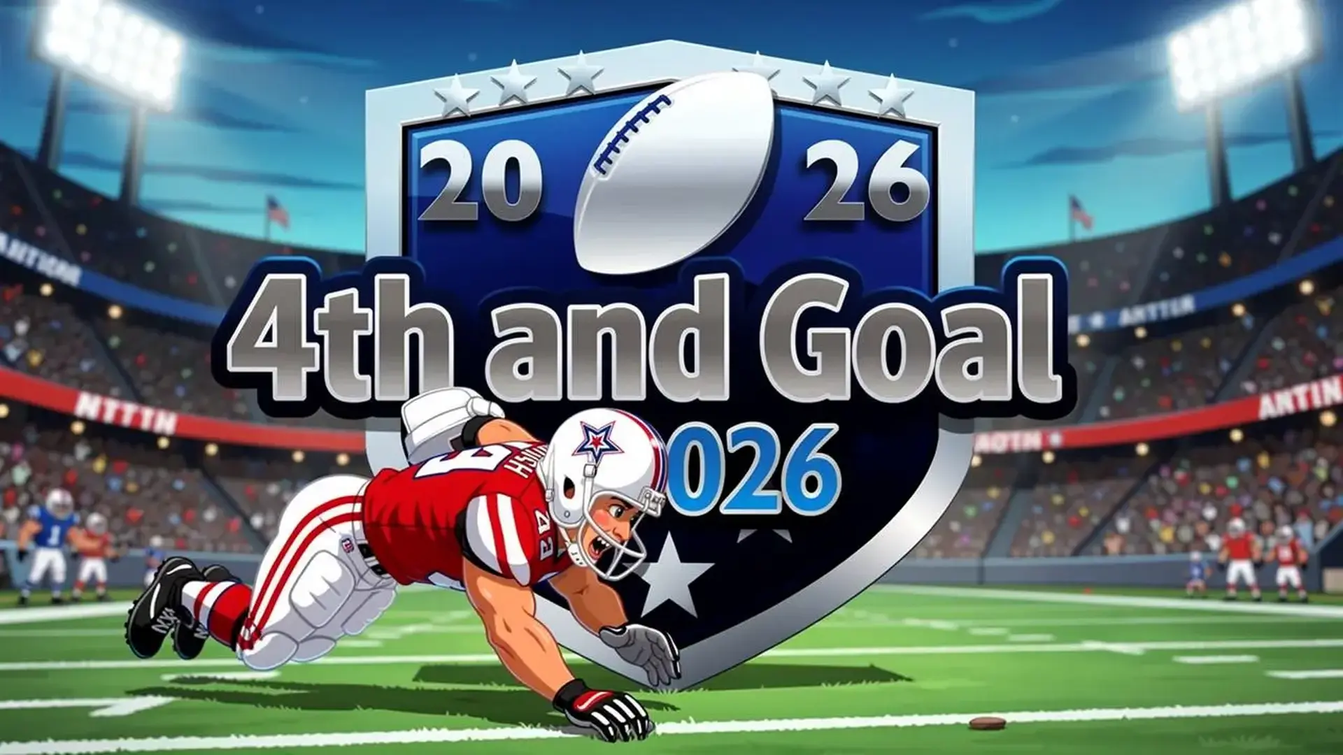 4th and Goal 2026 - American Football Simulation Führe Spiel