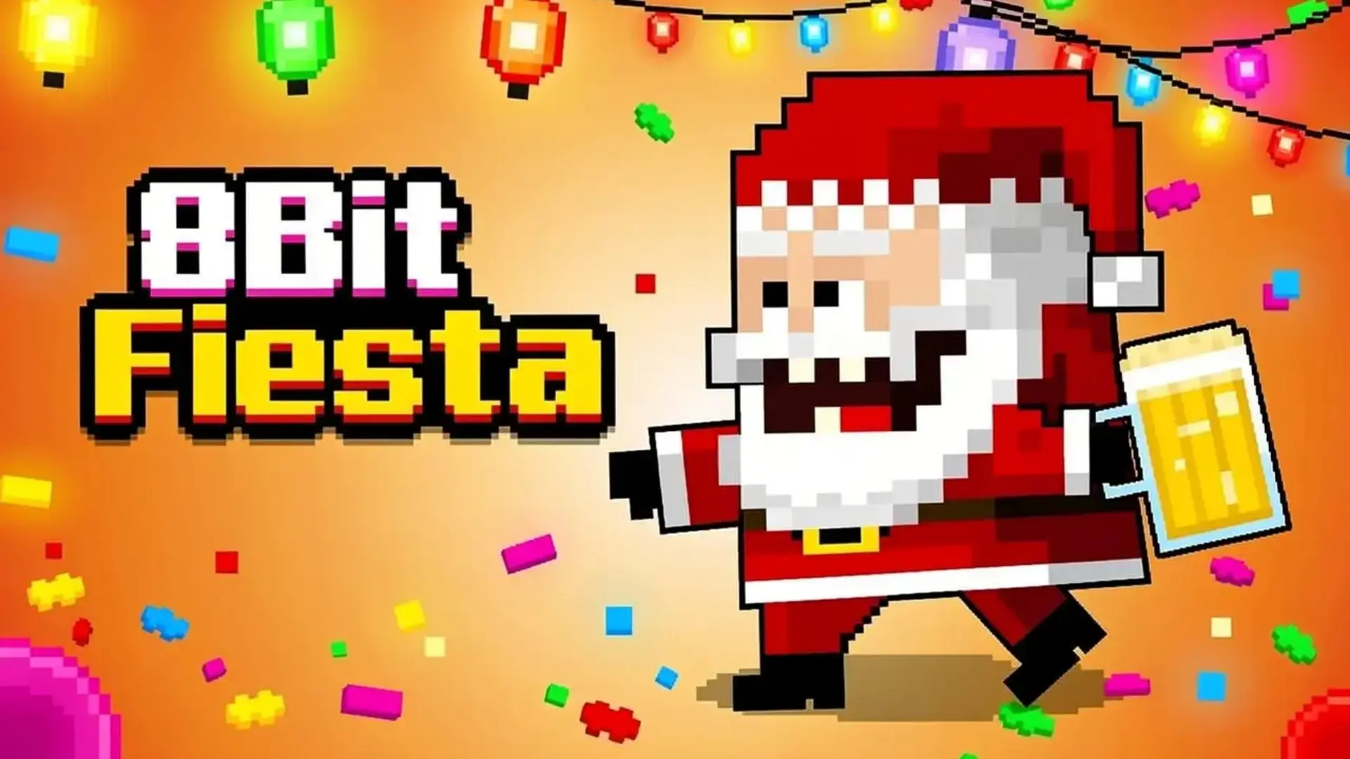 8Bit Fiesta - Acción Party Retro juego