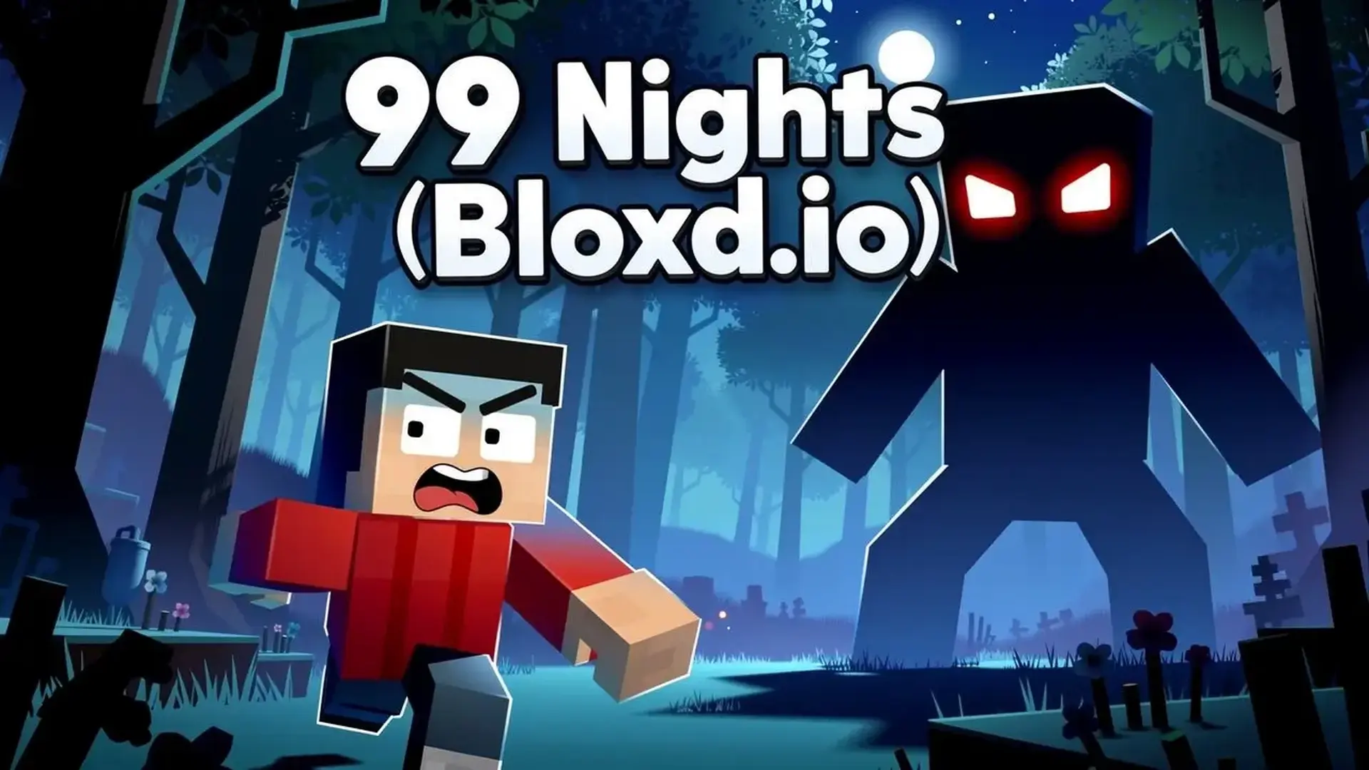 99 Nights (Bloxd.io) - Sandbox Supervivencia juego