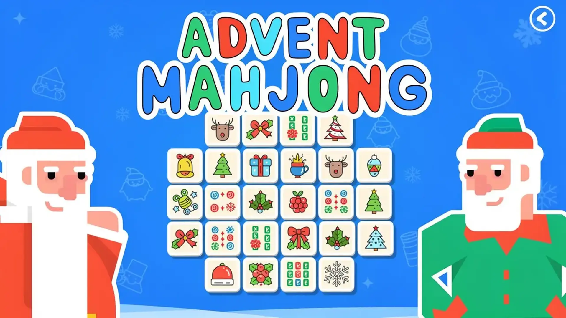 Advent Mahjong - Puzzle Mahjong juego
