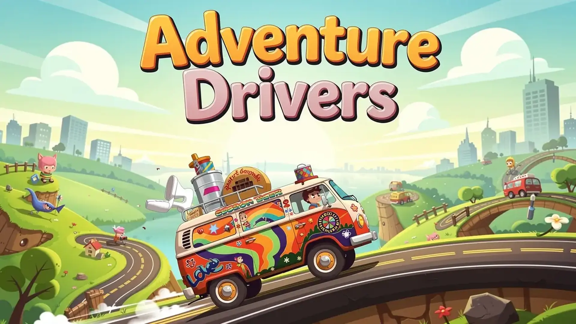 Adventure Drivers - Carreras 2D explosivas con juego
