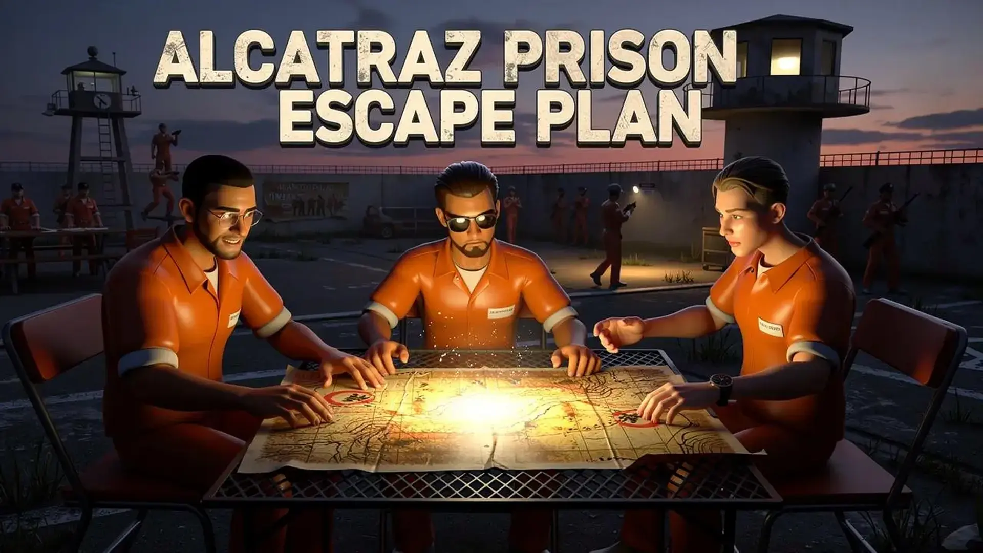 Alcatraz Prison Escape Plan - jeu de d'évasion 3D
