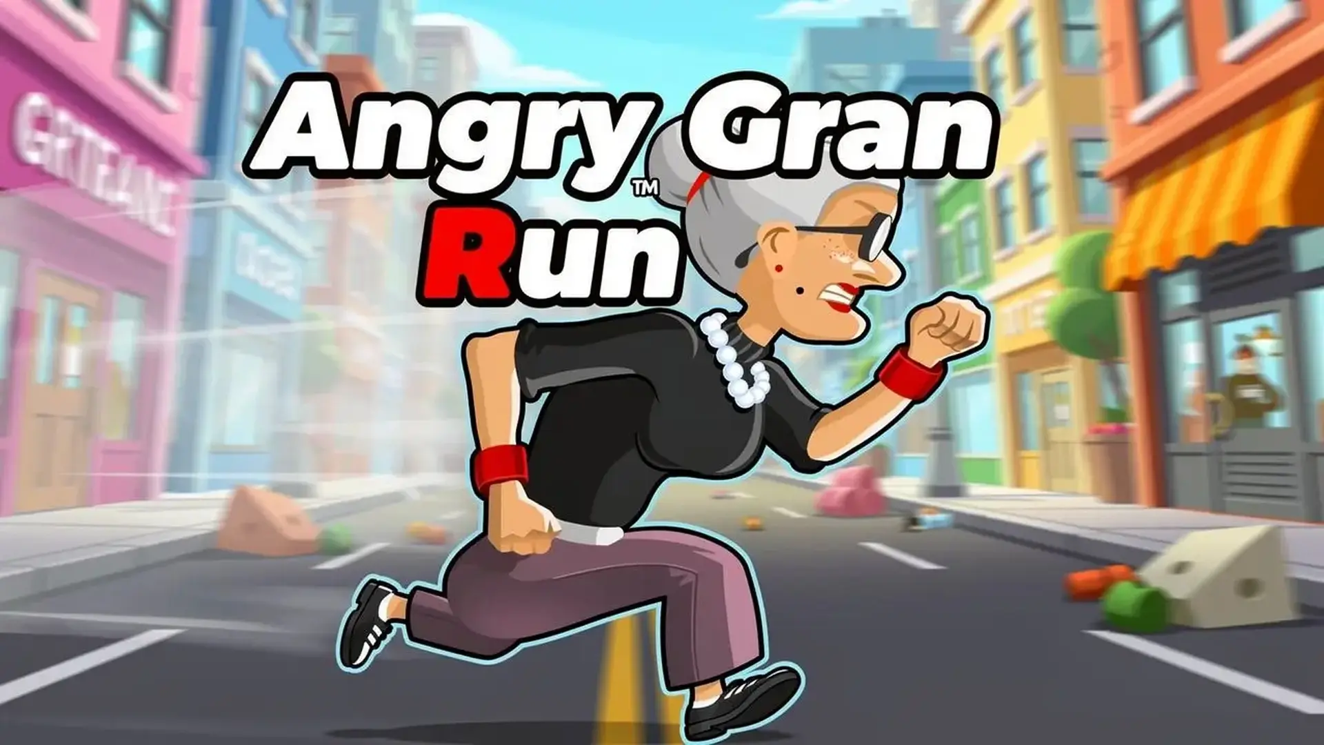 Angry Gran Run - Endless Runner 3D jogo