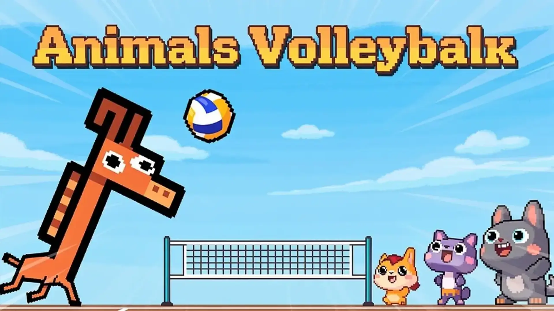 Animals Volleyball - Arcade deportes con animales juego