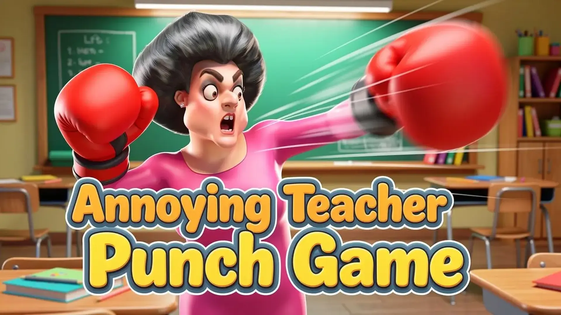 Annoying Teacher Punch Game - Acción Anti-Estrés juego