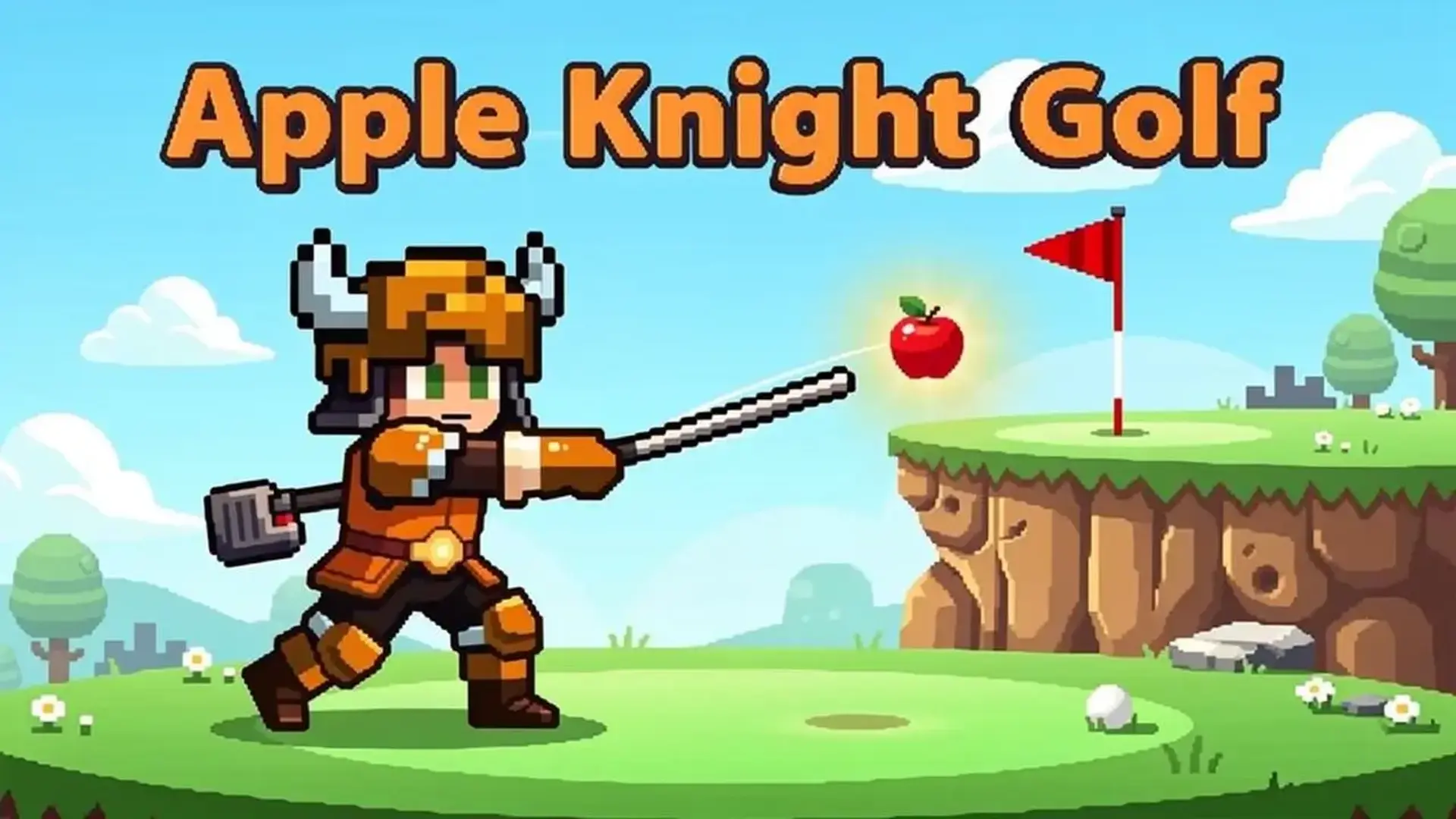 Apple Knight Golf - Golf Puzzles Retro juego