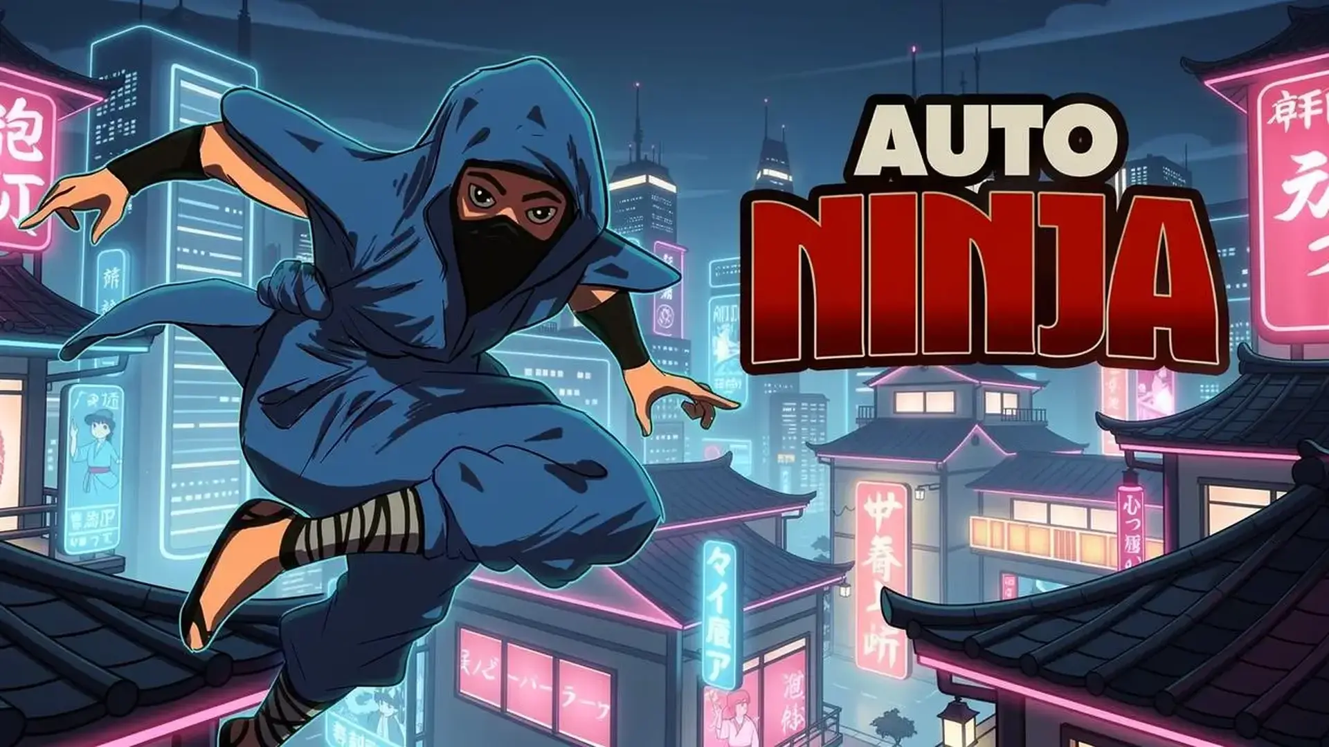 Auto Ninja - Plataformas solo botón juego