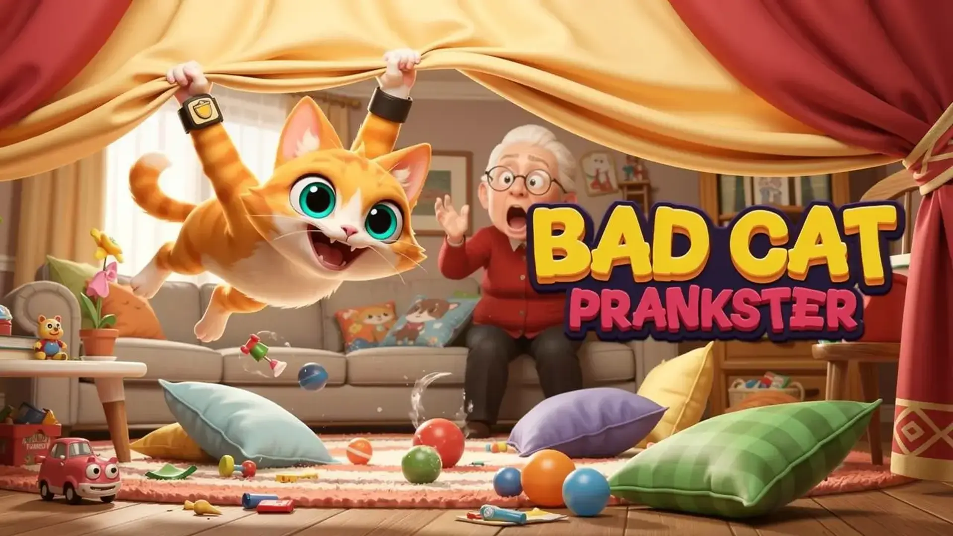 Bad Cat Prankster - Simulador Gato Gamberro ¡Desata juego