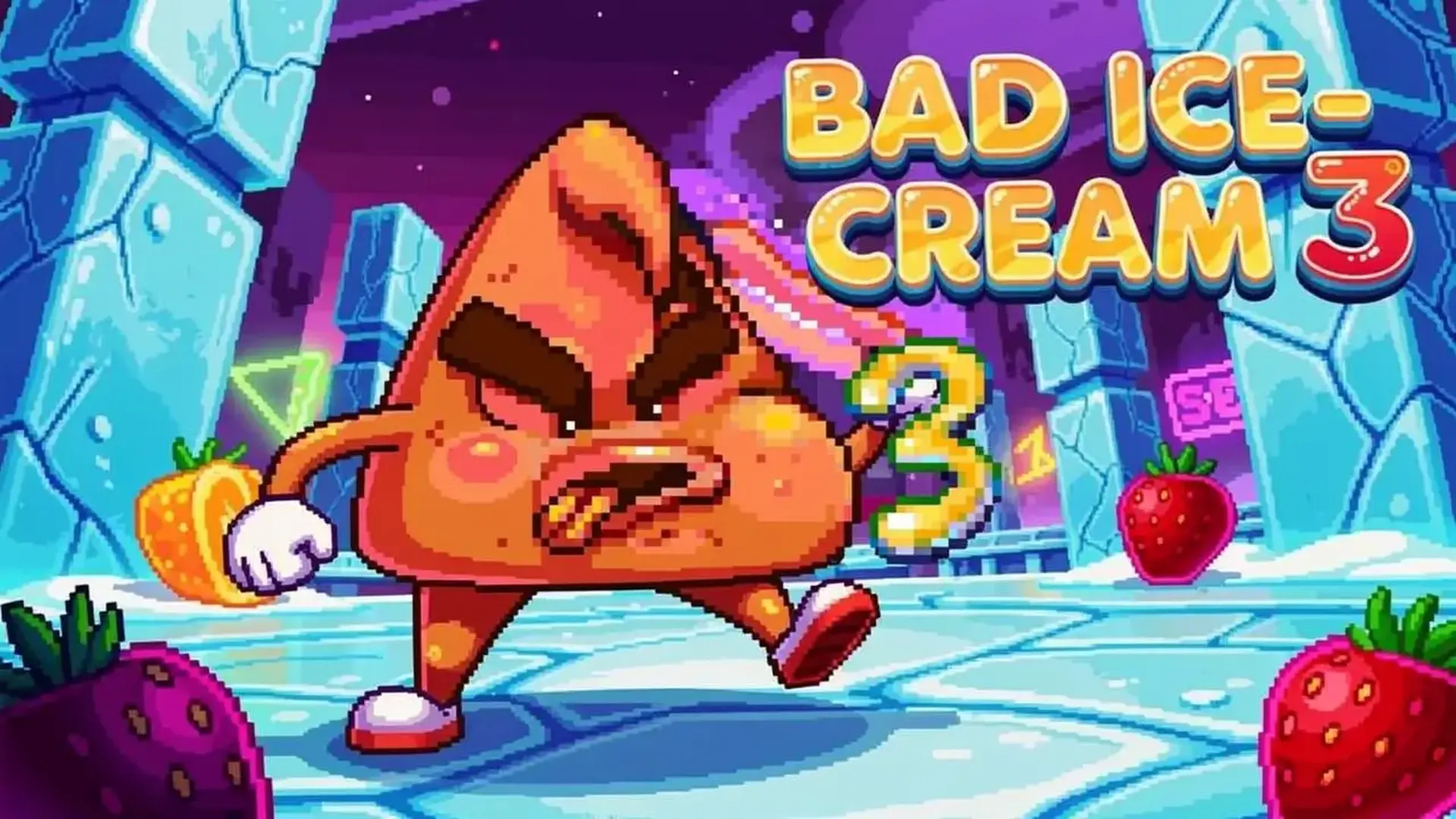 Bad Ice-Cream 3 - Puzle Arcade Retro juego
