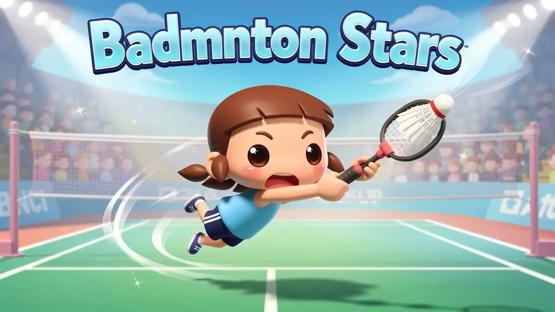 Badminton Stars - لعبة رياضة سريعة