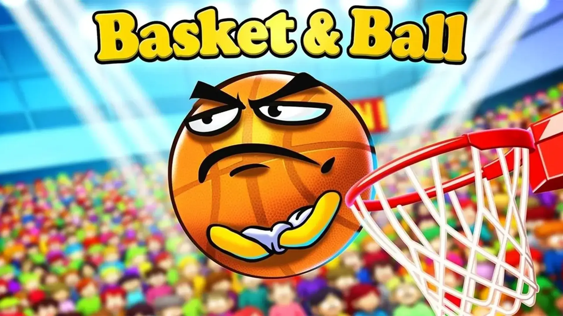 Basket & Ball - لعبة ألغاز فيزيائية وكرة سلة