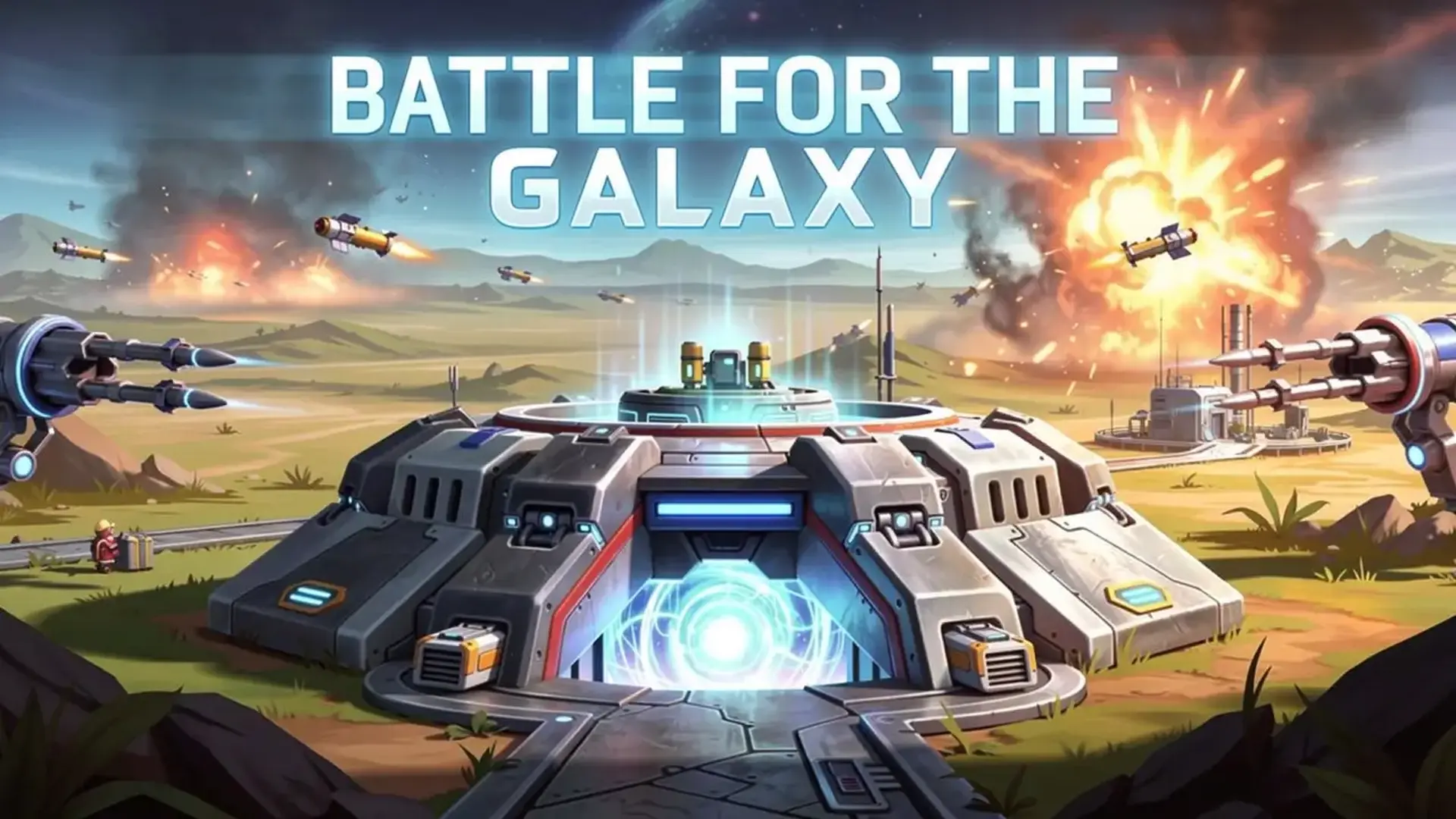 Battle for the Galaxy - lead galactic empire game