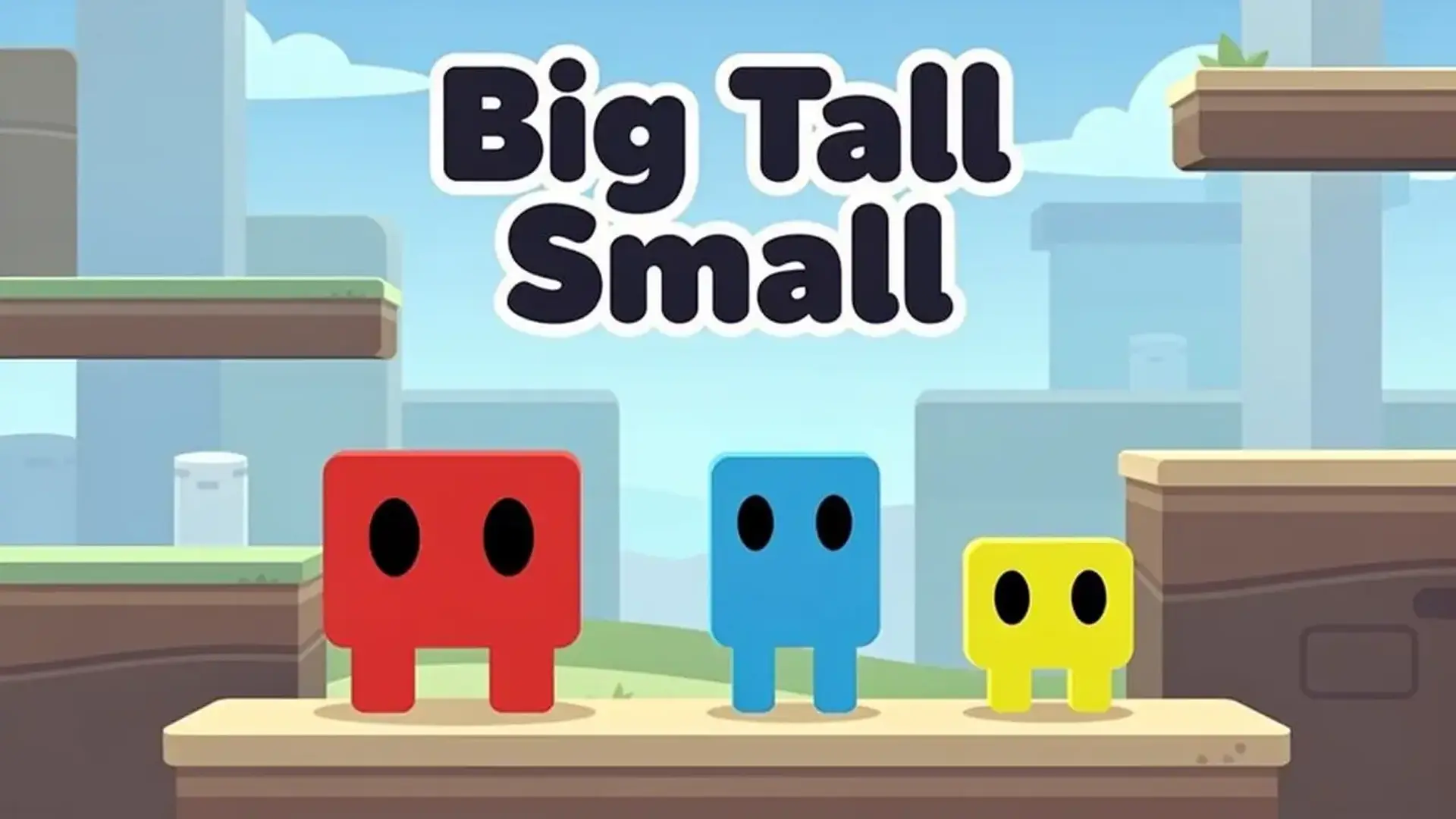 Big Tall Small - Puzles plataformas juego