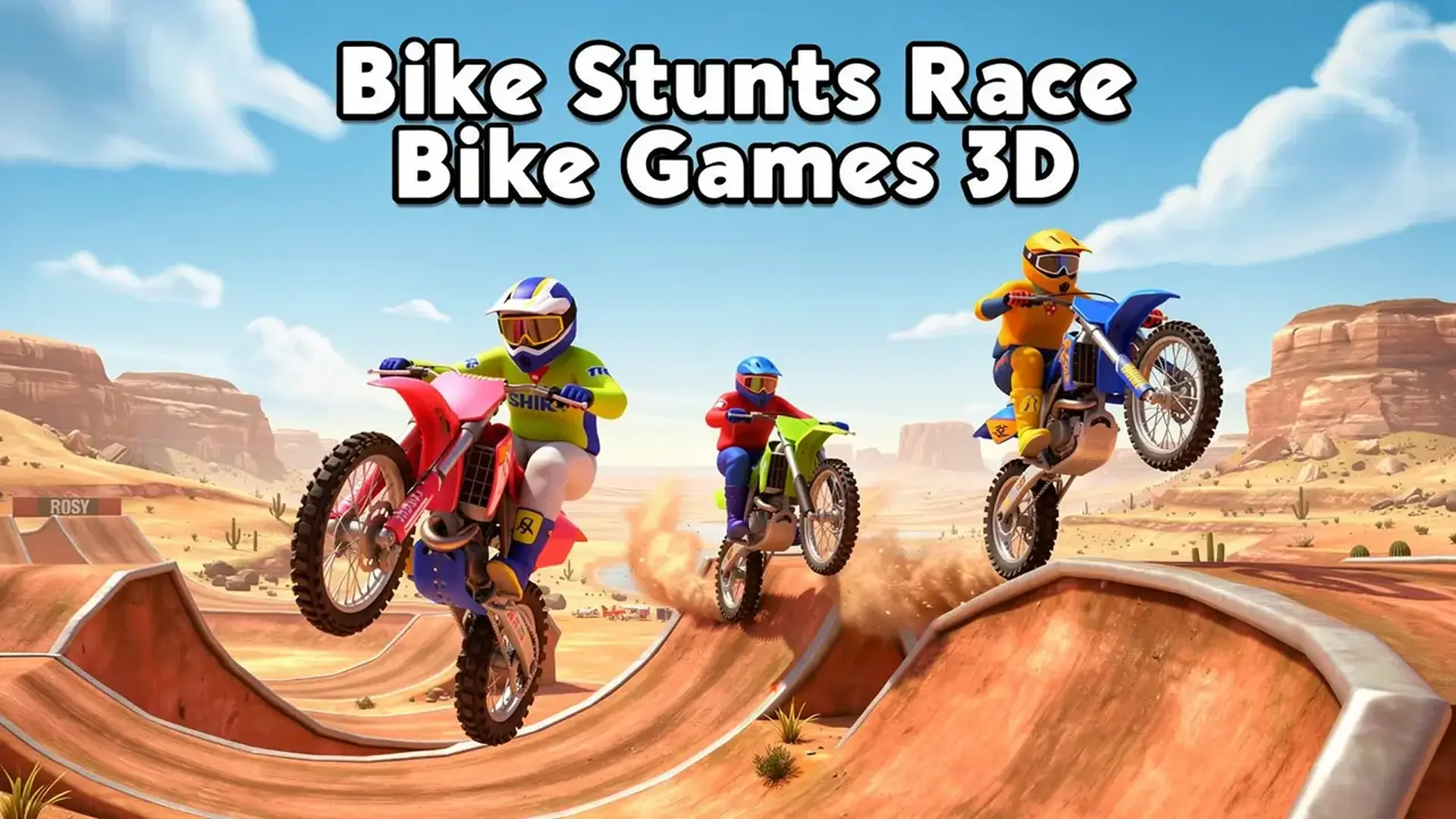 Bike Stunts Race Bike Games 3D - Simulador motos 3D juego