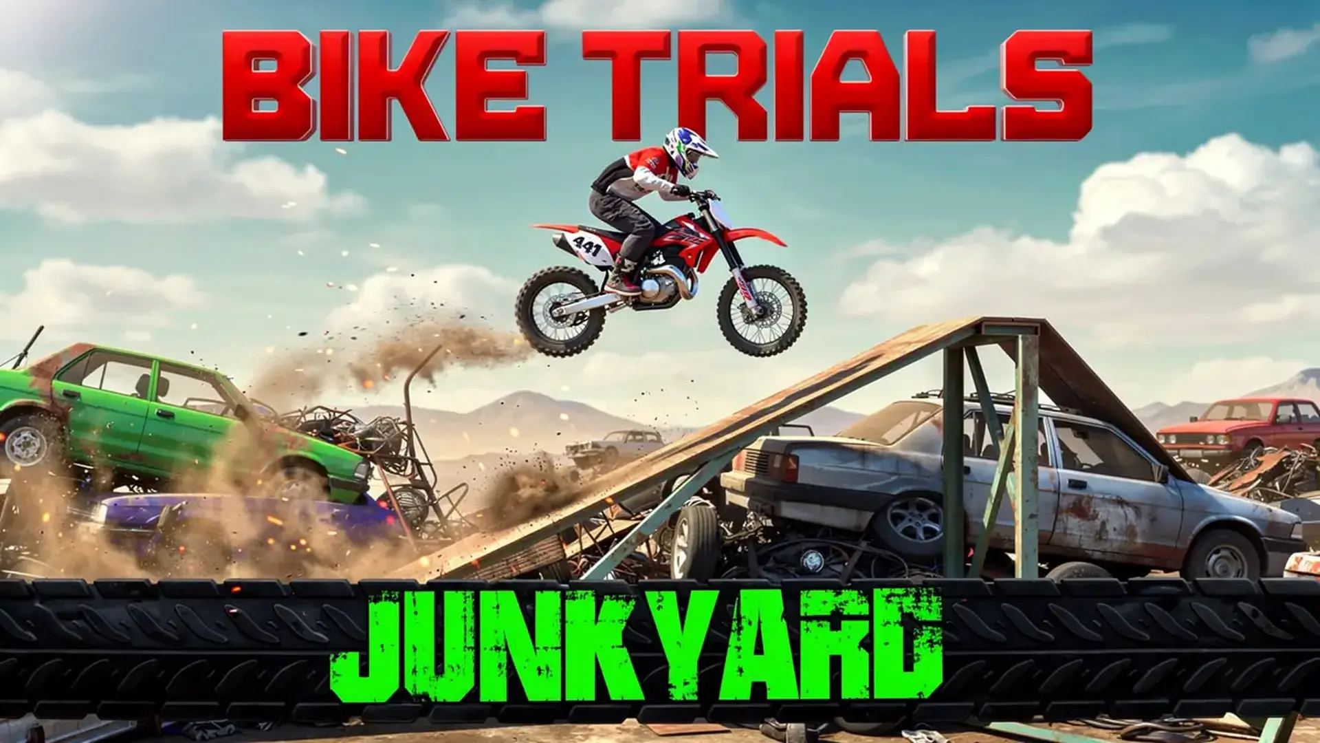 Bike Trials Junkyard - Trial Motos juego