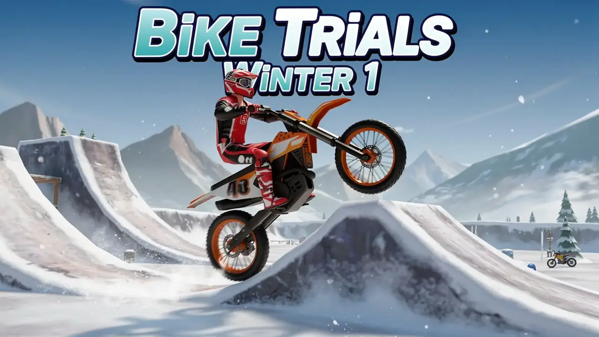 Bike Trials Winter 1 - Trial motos en nieve juego