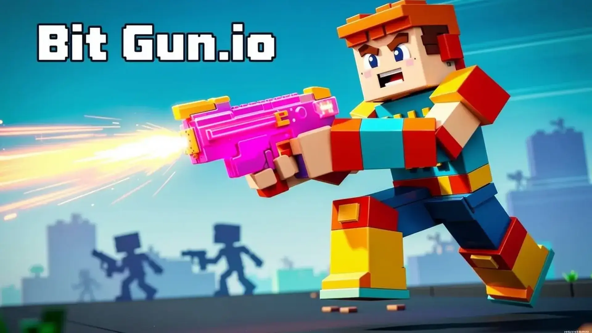 Bit Gun.io - Взрывной 5v5 FPS Командные игра