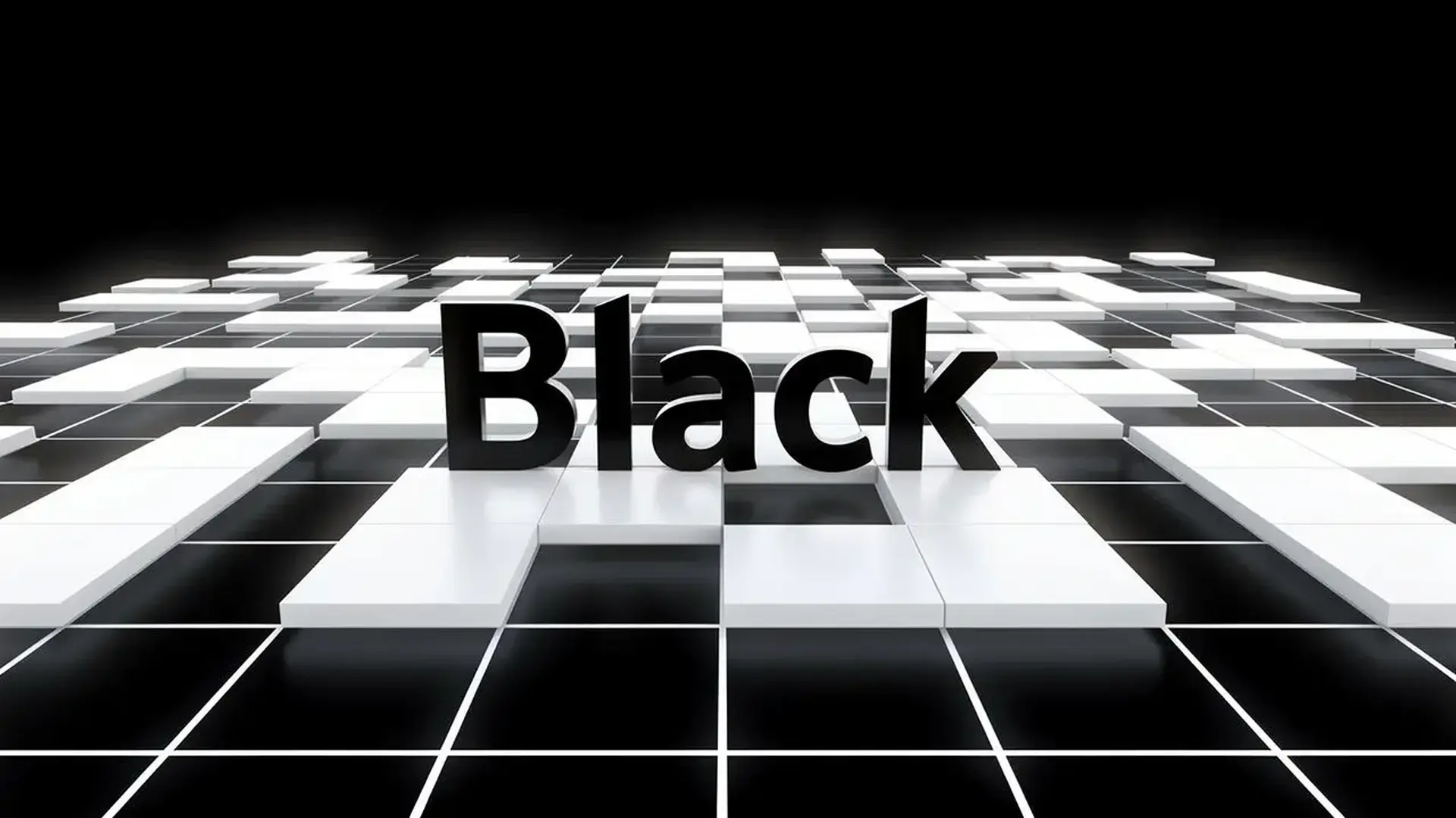 Black - Puzle minimalista juego