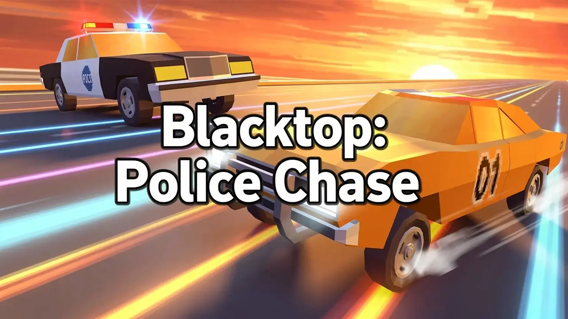Blacktop: Police Chase - 【高速カーアクション】ド派手なドリフトで追跡を回避！最強のマシンをカスタマイズして脱出せよ。 ゲーム