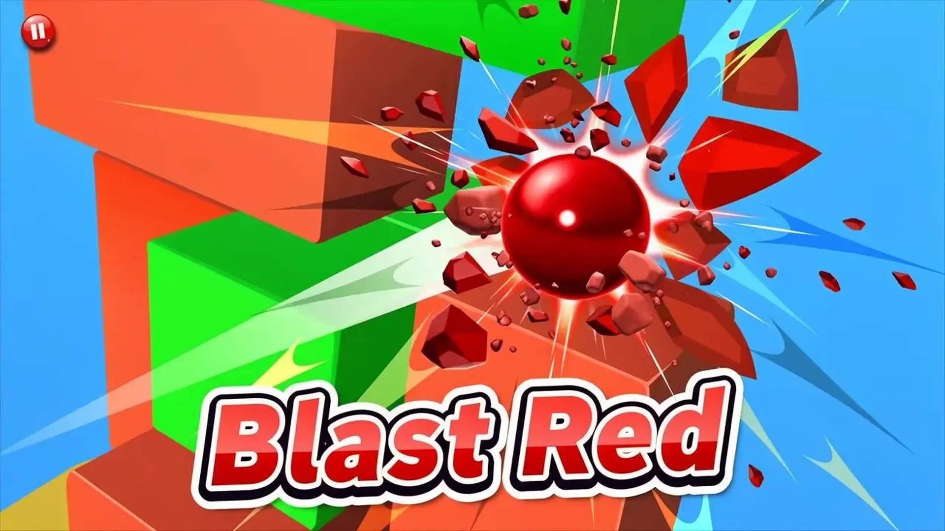 Blast Red - Puzles física juego