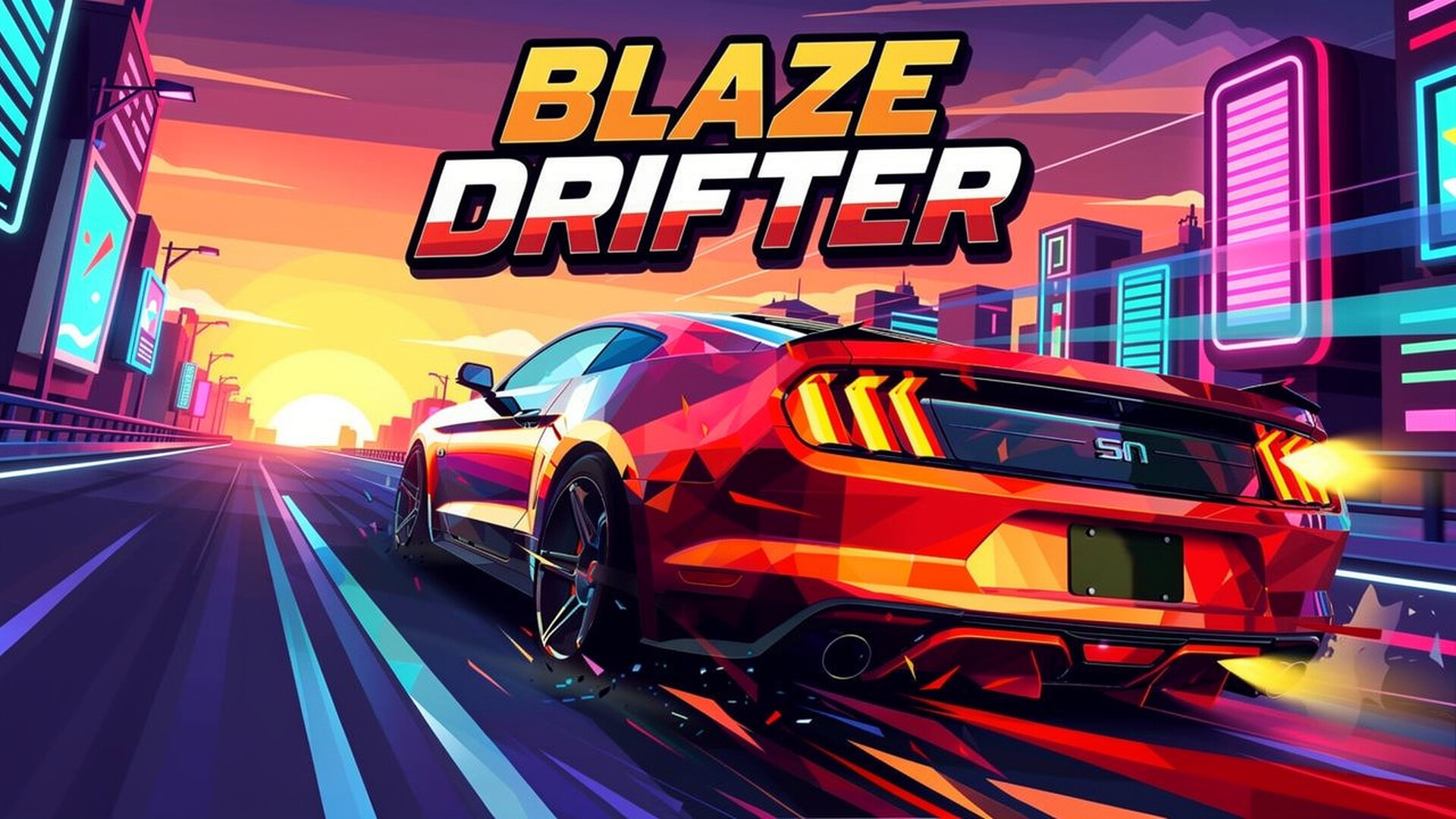 Blaze Drifter - 【3Dドリフトレース】限界を超えたスピードで敵をなぎ倒せ！多彩なマシンをアンロックしてコースを支配する爽快カーアクション ゲーム