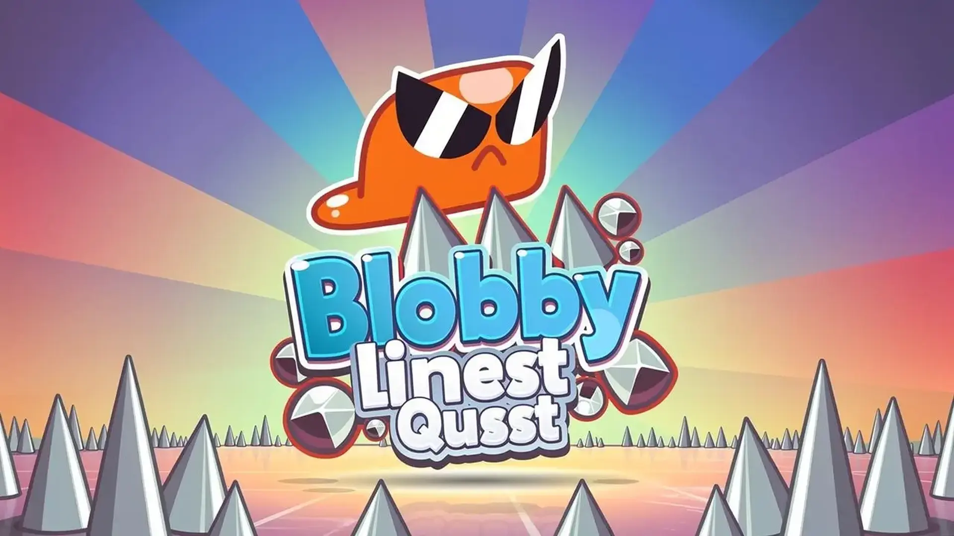 Blobby Slime Quest - Plataforma Retrô jogo