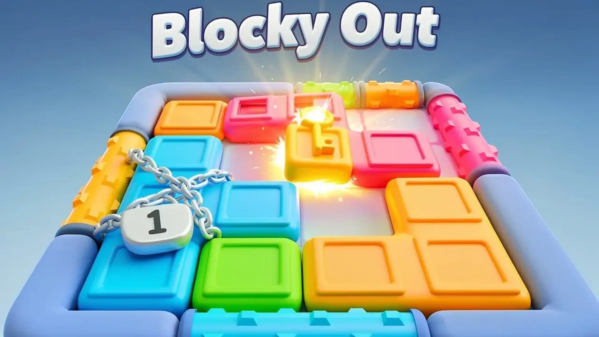 Blocky Out - Quebra-cabeça deslizar com desafios jogo