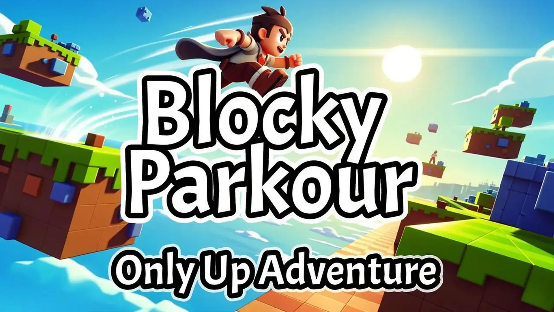 Blocky Parkour: Only Up Adventure - Parkour 3D Domina escalada juego