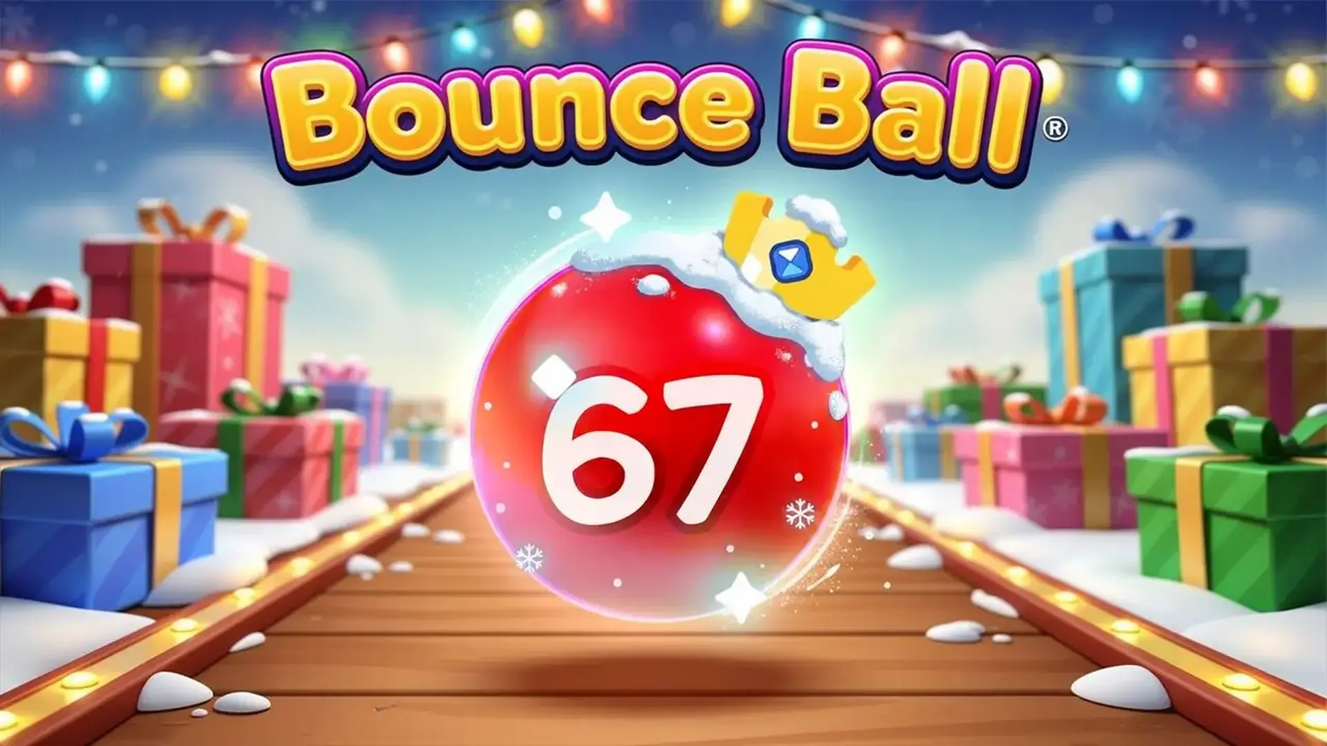 Bounce Ball - لعبة لغز دمج وفيزياء