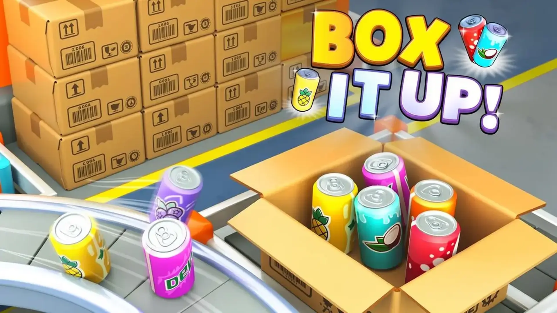 Box It Up - Quebra-Cabeça Ágil na Fábrica jogo