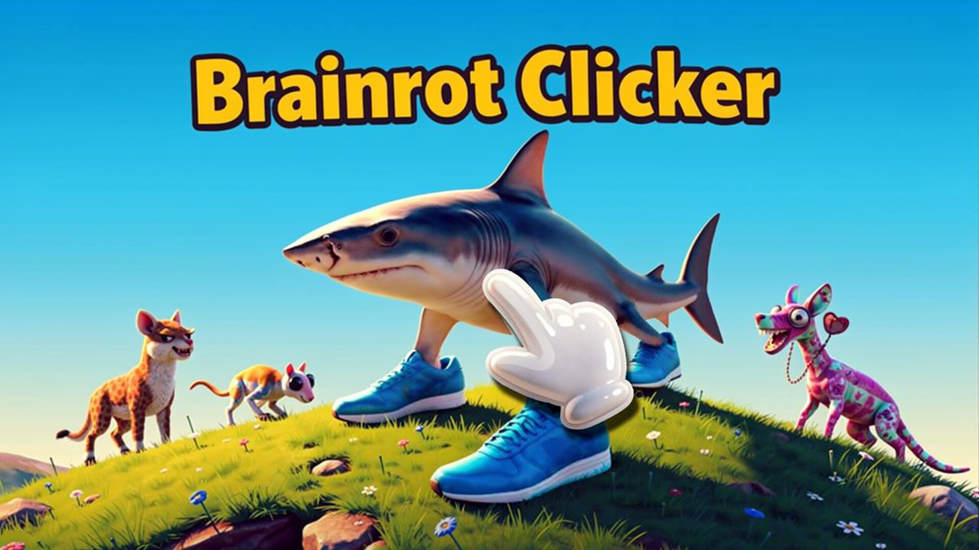 Brainrot Clicker - 脑干缺失模拟器：解锁 TikTok 爆红神梗皮肤，升级你的点击速度，开启最魔性的放置挂机挑战！ 游戏