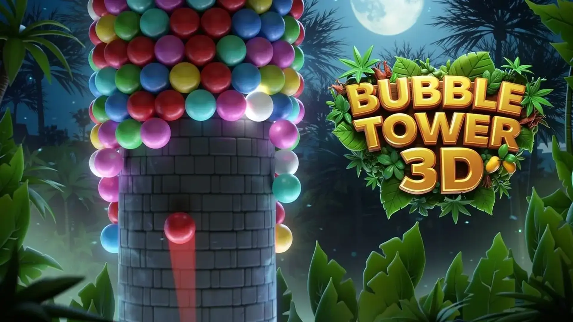 Bubble Tower 3D - rotating 3d bubble shooting action game