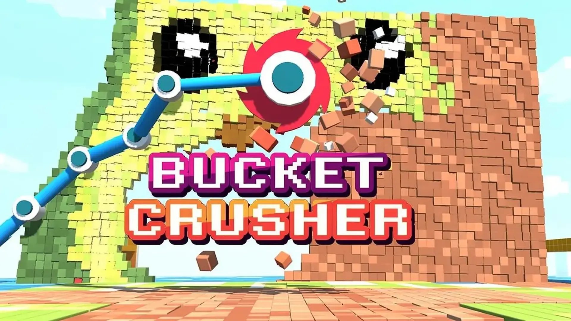 Bucket Crusher - 沉浸式粉碎模拟，驾驶巨型铲斗摧毁一切，尽享升级强化带来的ASMR解压快感。 游戏