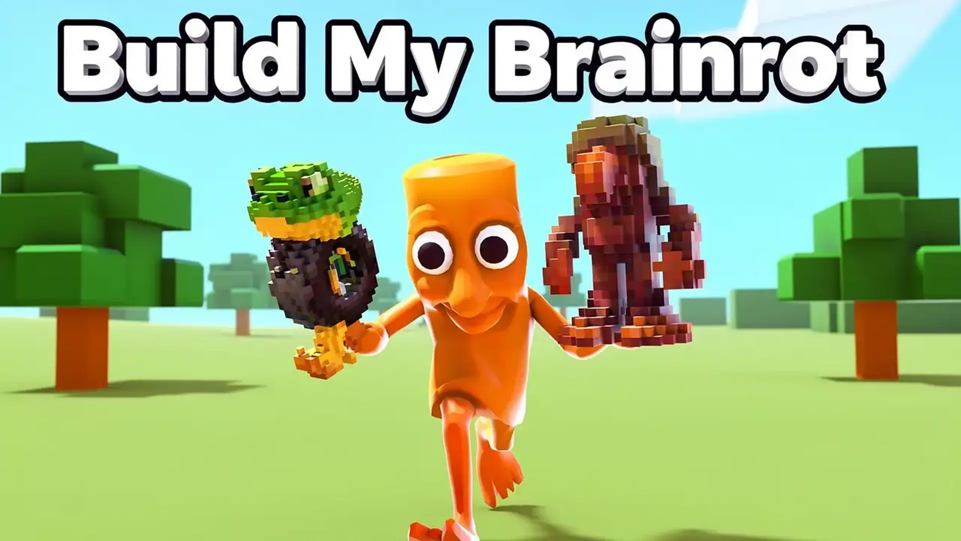 Build My Brainrot - 鬼畜梗图模拟经营大亨：收集意大利神梗，守卫基地并开启激烈PvP对决，挑战你的梗王极限！ 游戏
