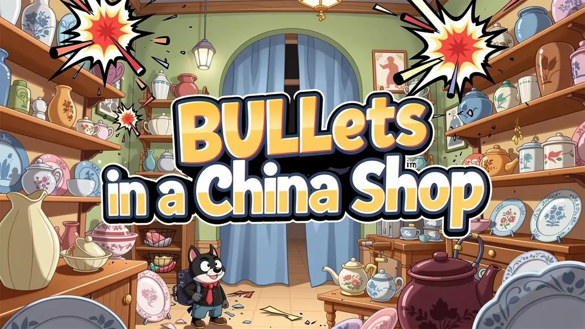 BULLets in a China Shop - Ação FPS Multiplayer jogo