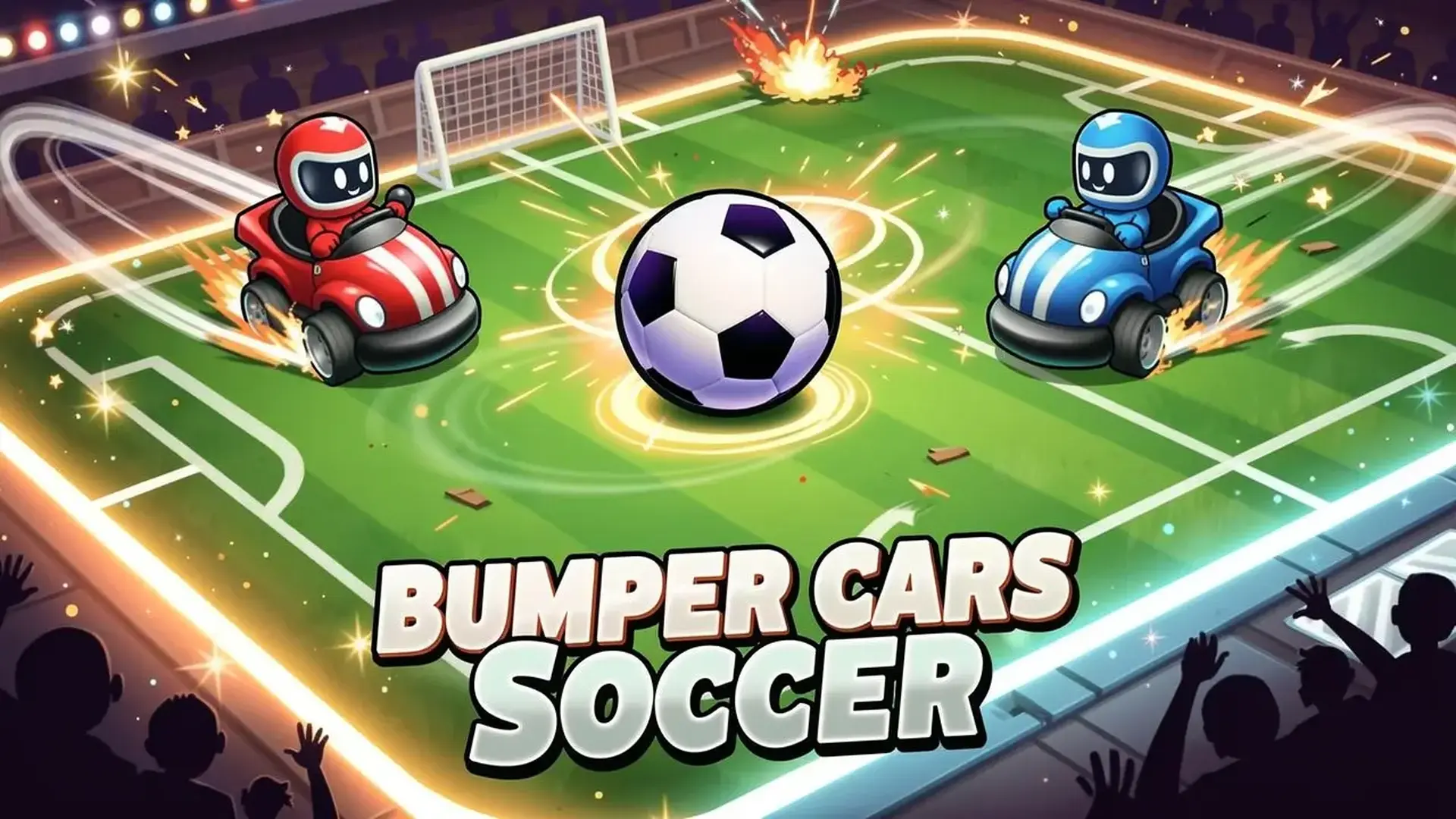 Bumper Cars Soccer - Fútbol coches arcade juego