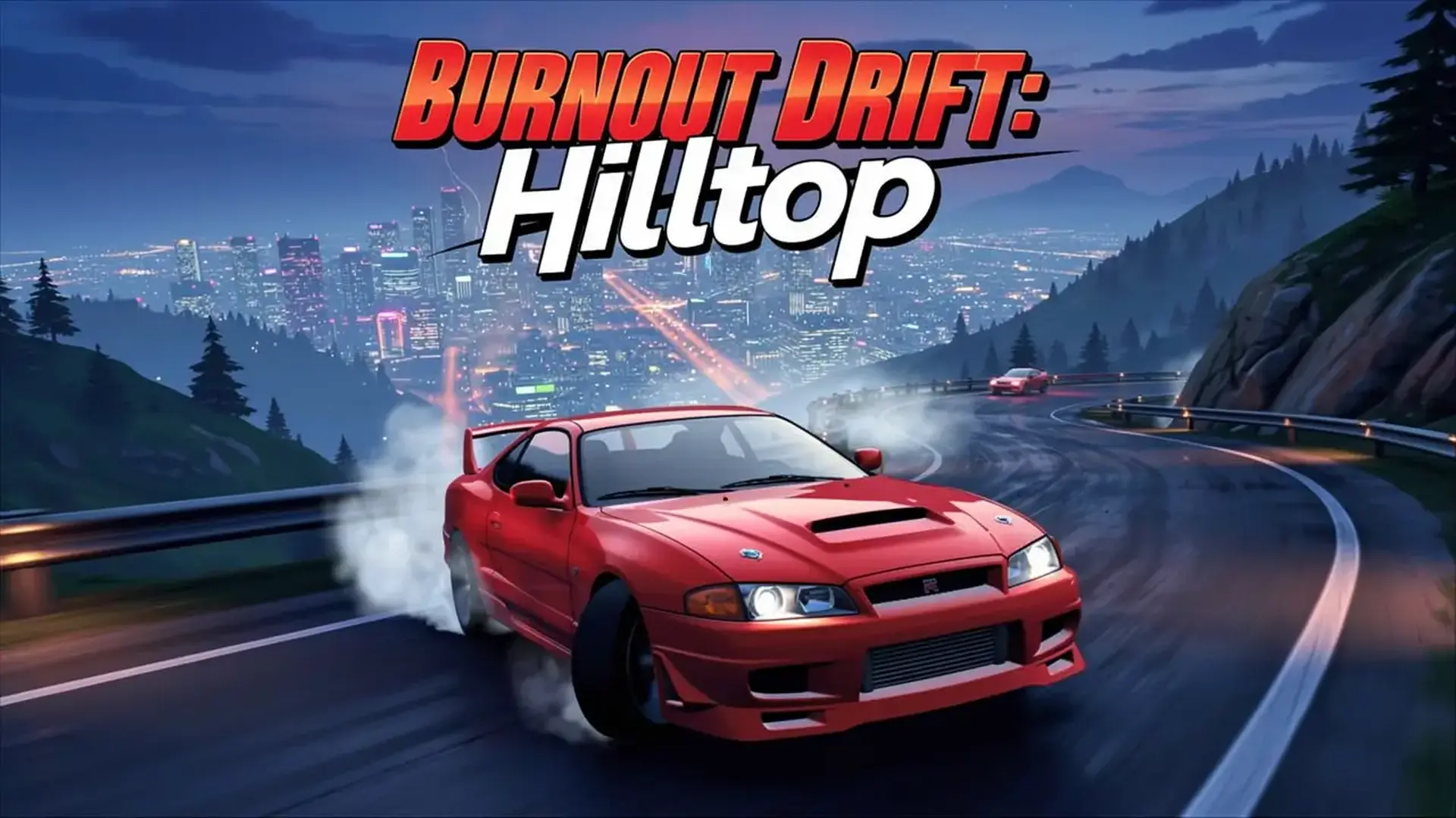 Burnout Drift: Hilltop - Simulador Drift 3D com jogo