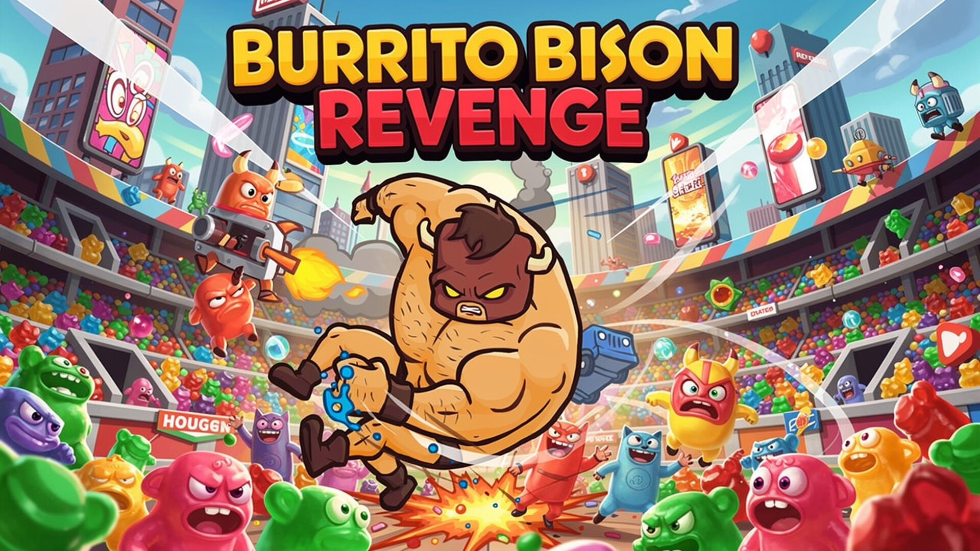 Burrito Bison Revenge - Lançamento jogo