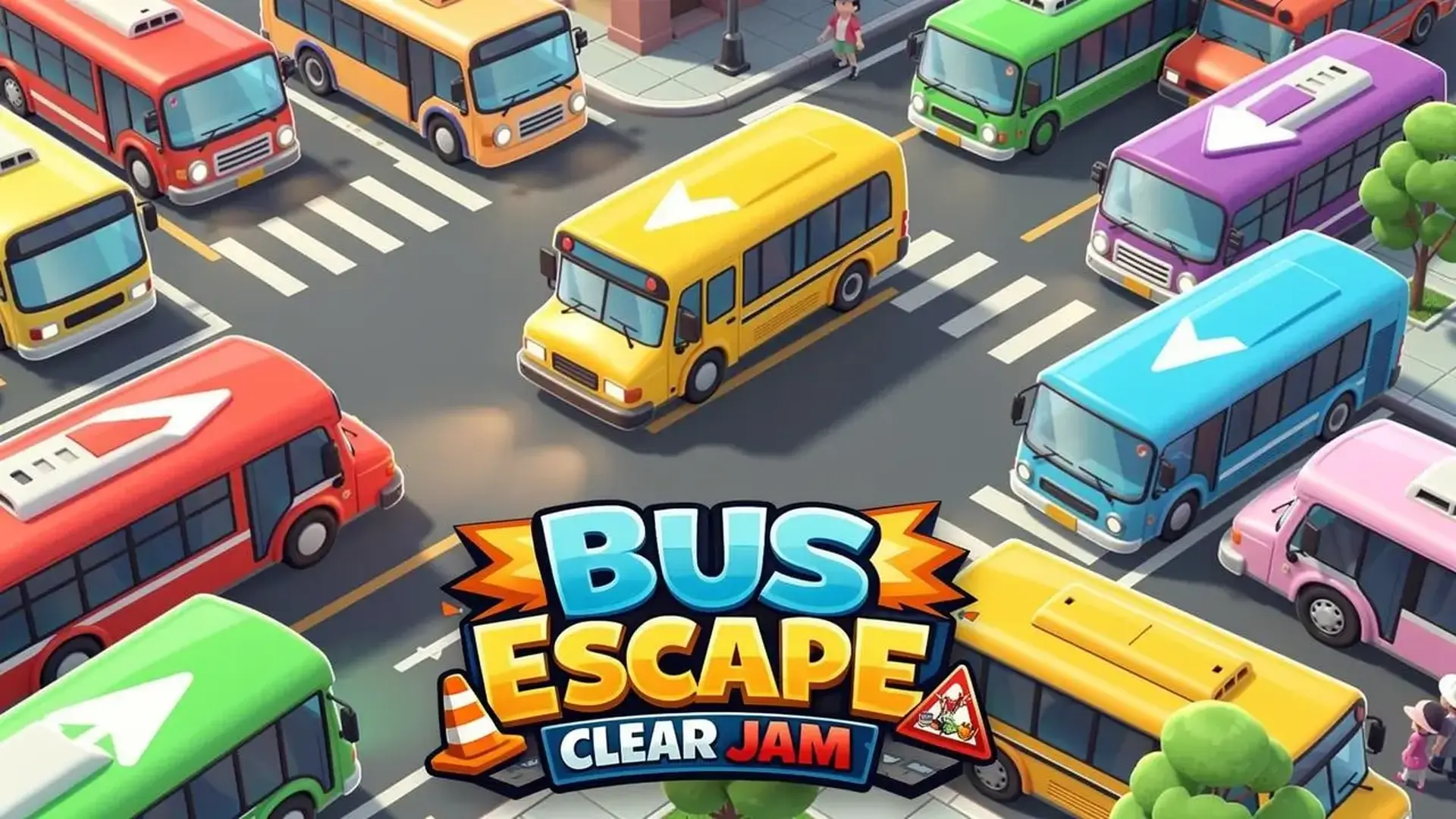 Bus Escape: Clear Jam - jeu de Puzzle parking chaotique