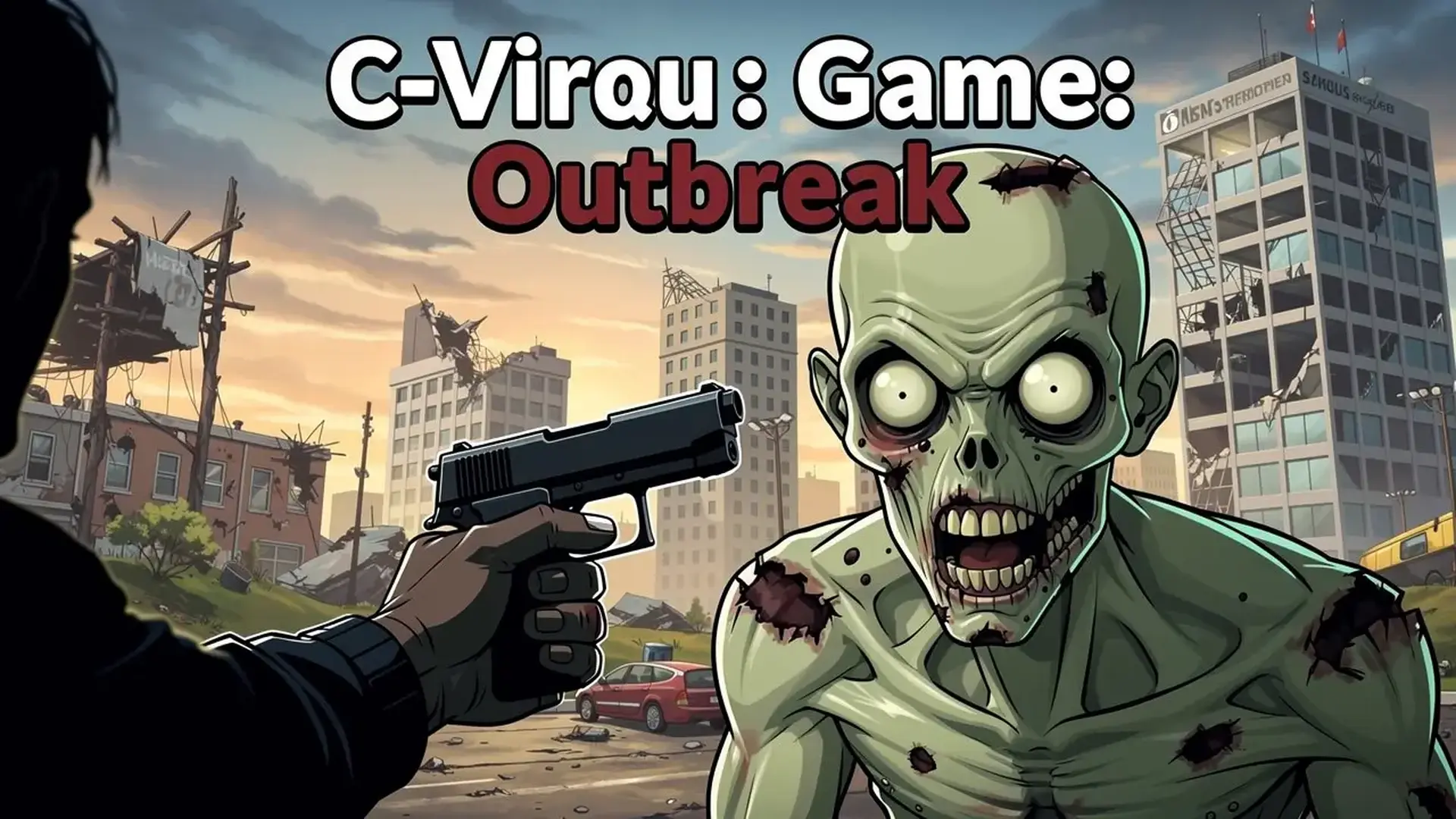 C-Virus Game: Outbreak - FPS Terror Zombie juego