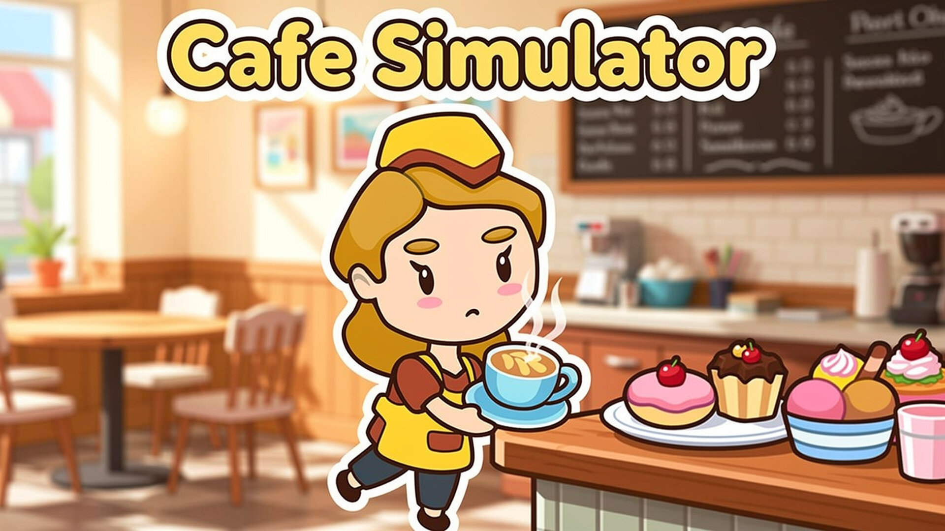 Cafe Simulator - 沉浸式模拟经营大亨：从零打造专属咖啡店，管理员工并升级设备，成就你的商业传奇。 游戏