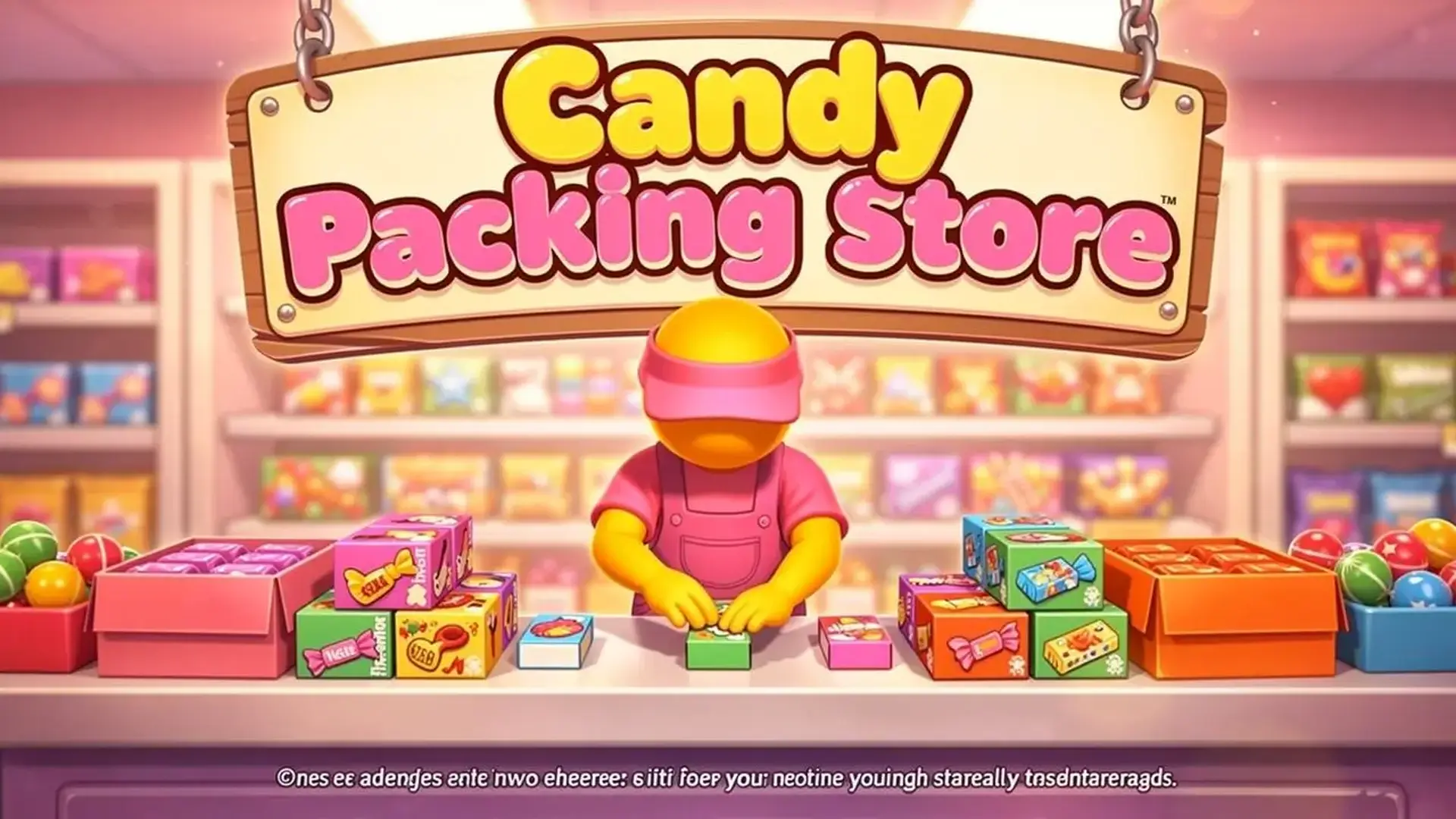 Candy Packing Store - 糖果工厂模拟经营 亲手包装每一份甜蜜订单，从学徒成长为包装帝国大亨 游戏