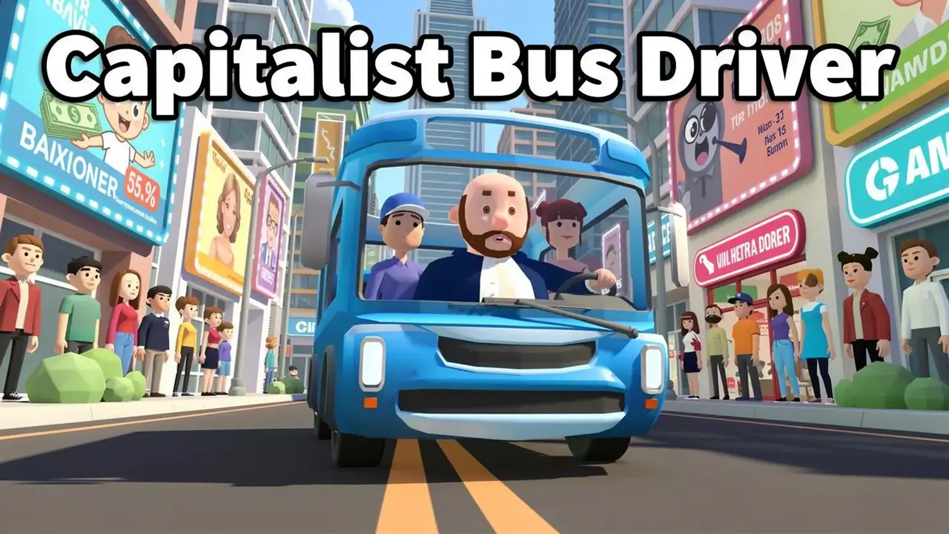 Capitalist Bus Driver - Simulador Tycoon Ônibus jogo
