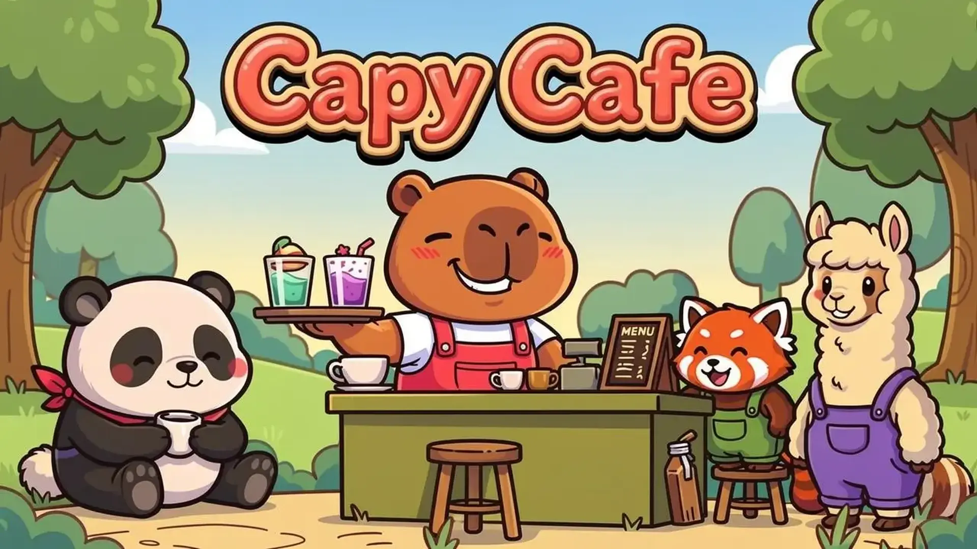 Capy Cafe - Gestión Cafetería Animal Crea juego